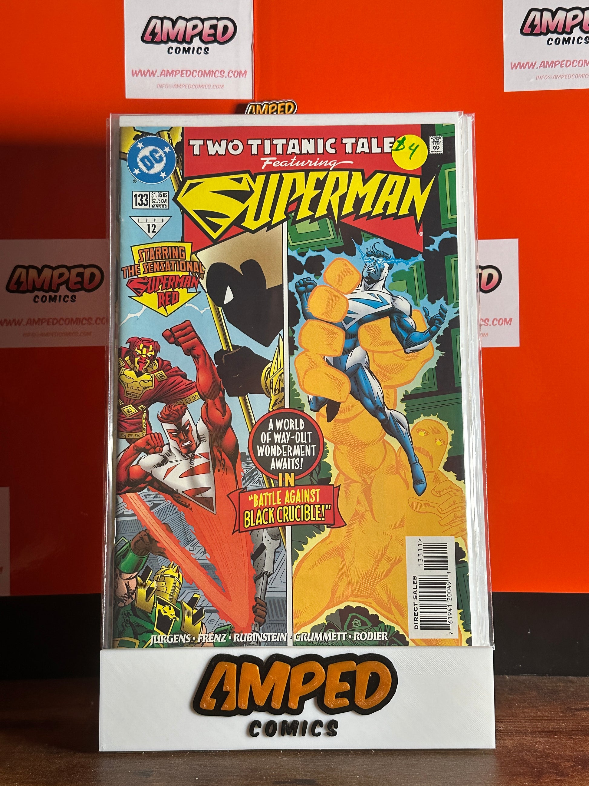 Two Titanic Tales Featuring Superman #133 DC Comics Mar 1990