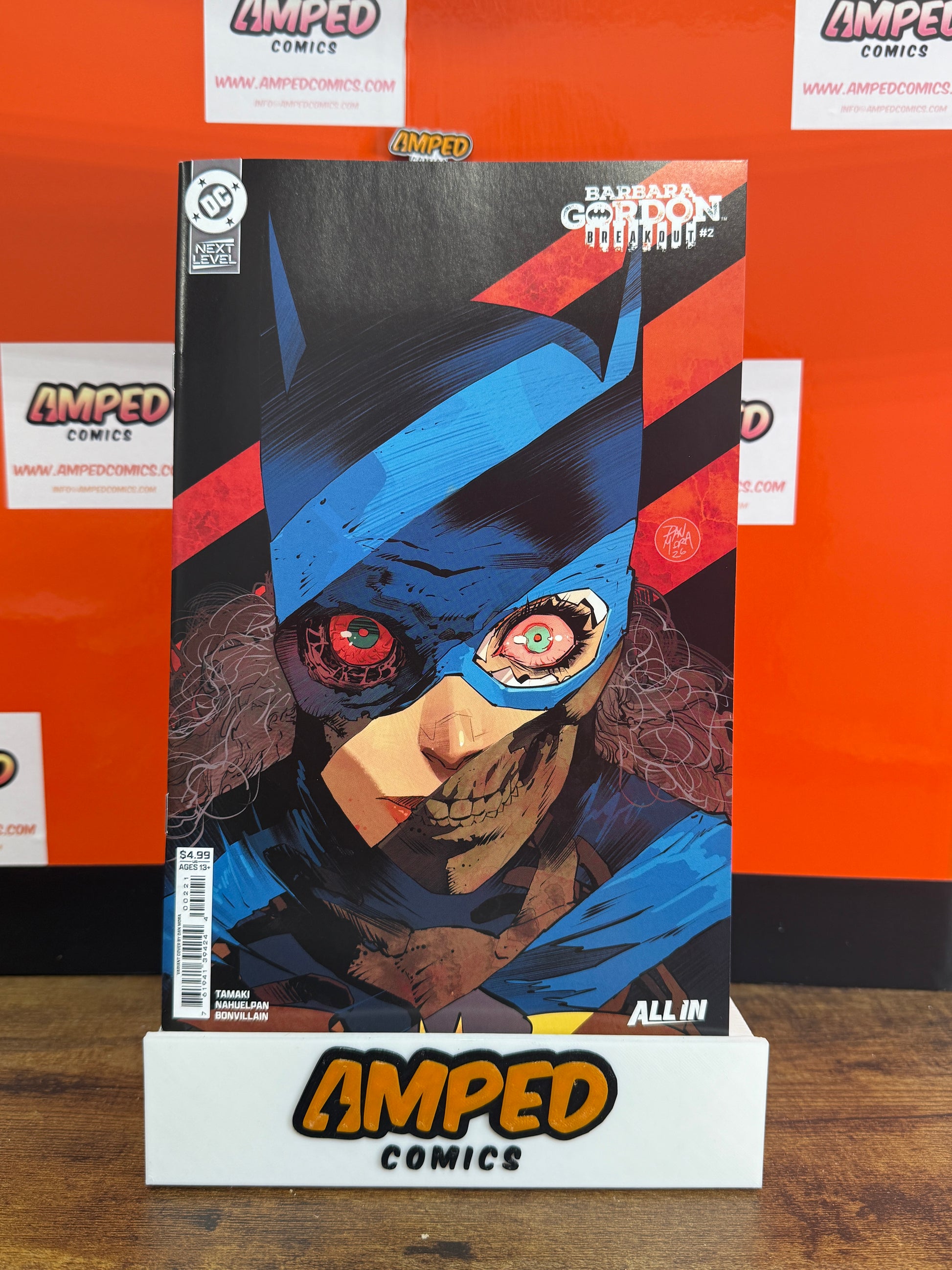 BARBARA GORDON BREAKOUT #2 CVR B DAN MORA CARD STOCK VAR