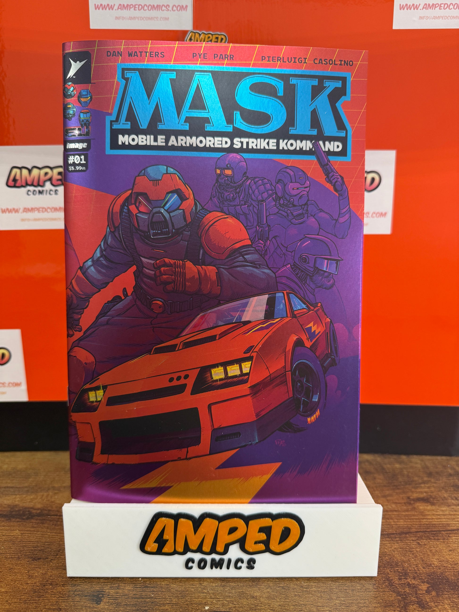 MASK #1 CVR N PYE PARR FOIL VAR