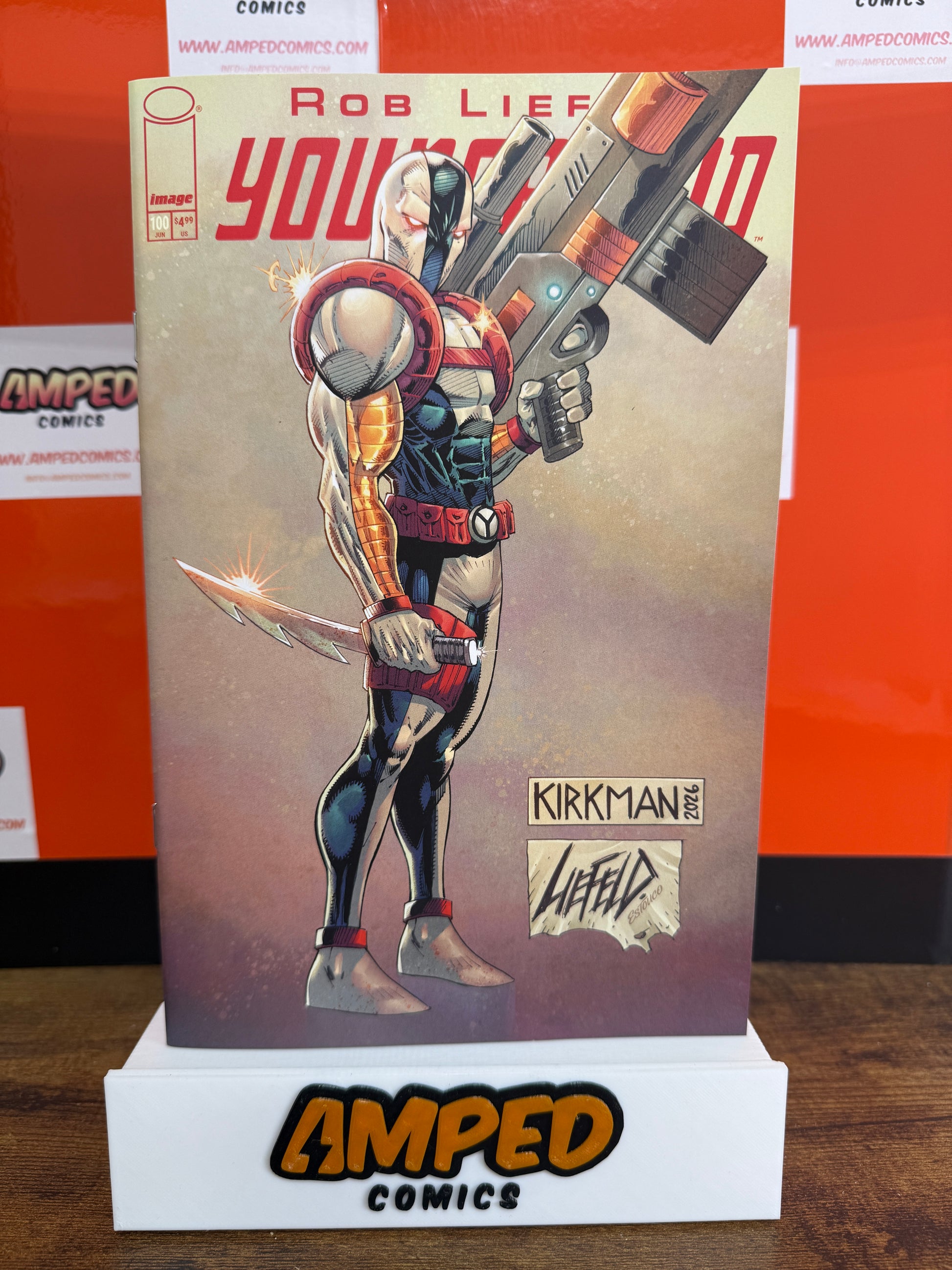 YOUNGBLOOD #100 CVR K ROB LIEFELD & ROBERT KIRKMAN VAR
