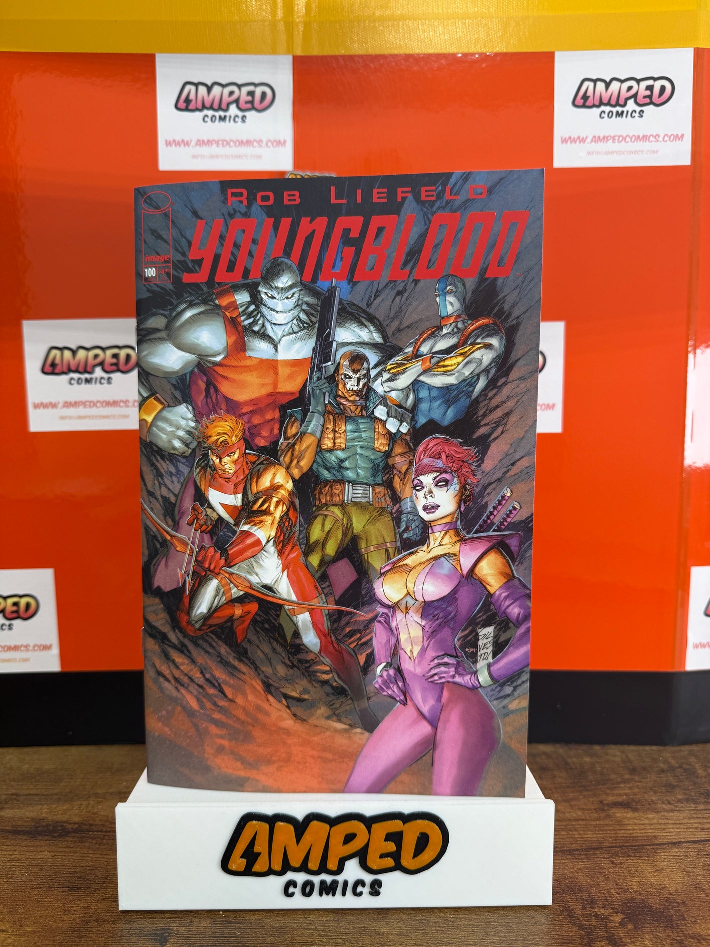 YOUNGBLOOD #100 CVR F MARC SILVESTRI VARIANT