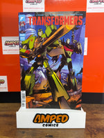 TRANSFORMERS #33 CVR C JASON HOWARD & ANNALISA LEONI CONNECTING VAR