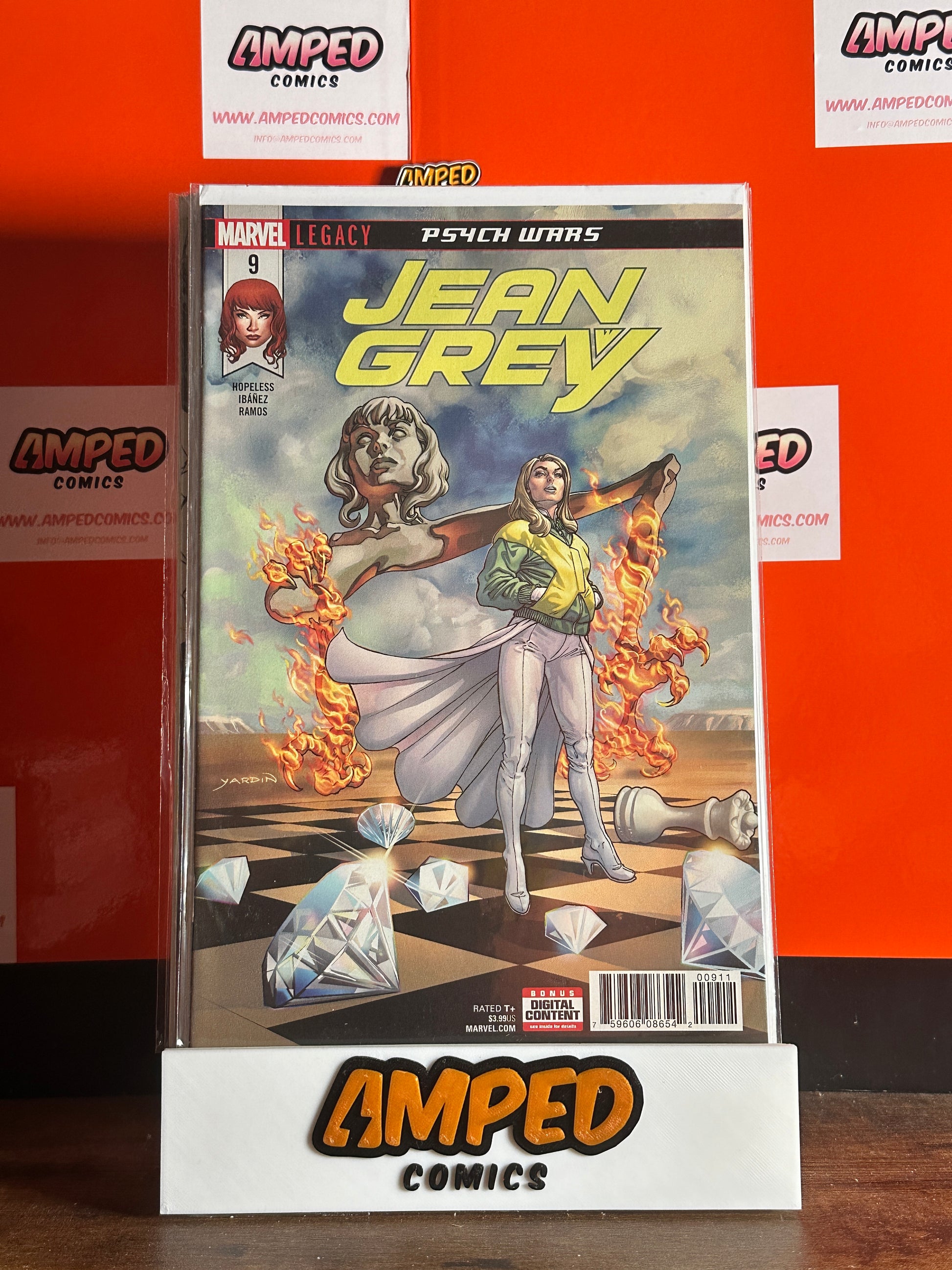 Jean Grey #9 Marvel Comics Marvel Legacy Psych Wars (2018)
