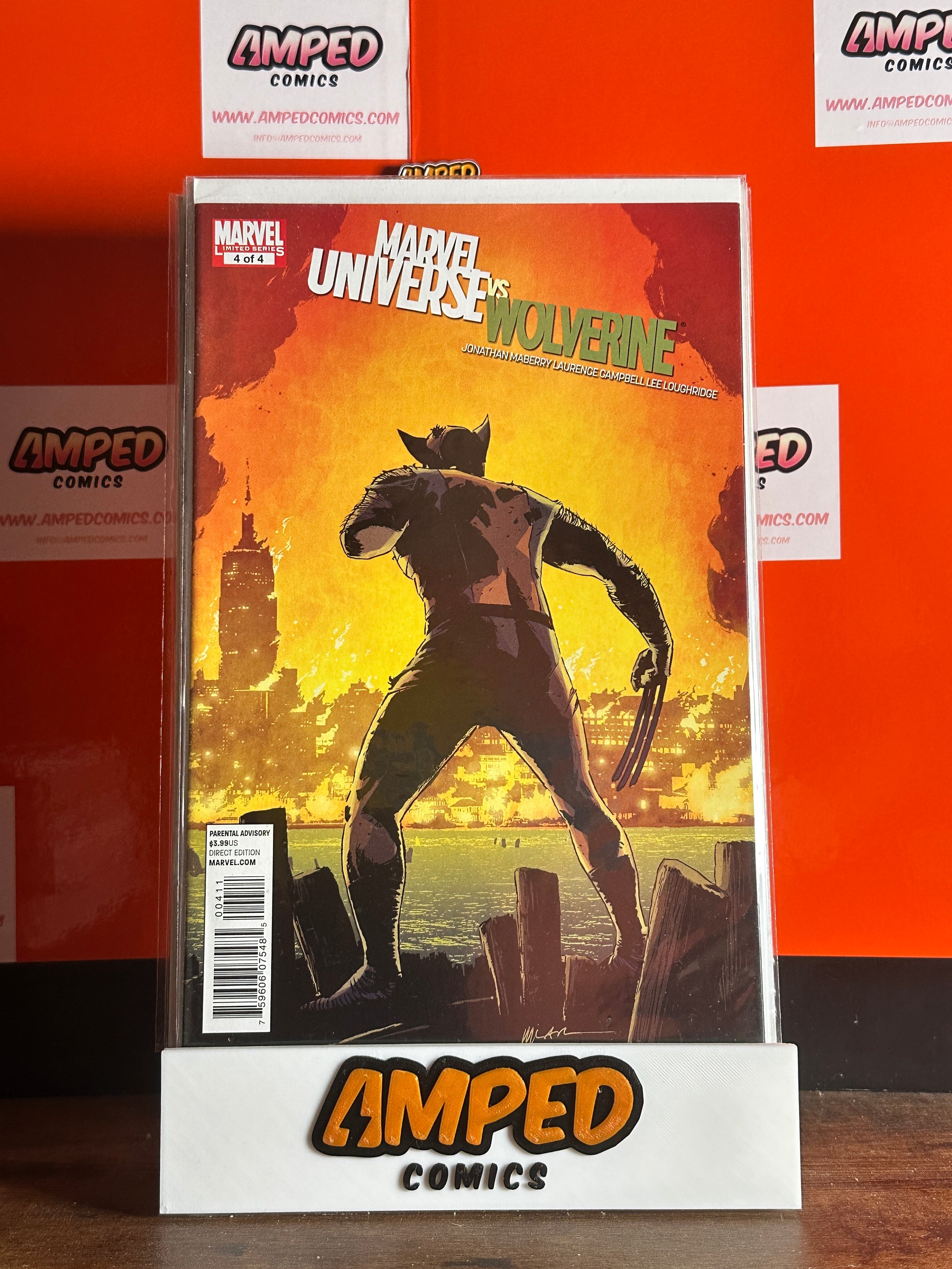 Marvel Universe vs Wolverine #4 (of 4) Marvel Comics Limited Series