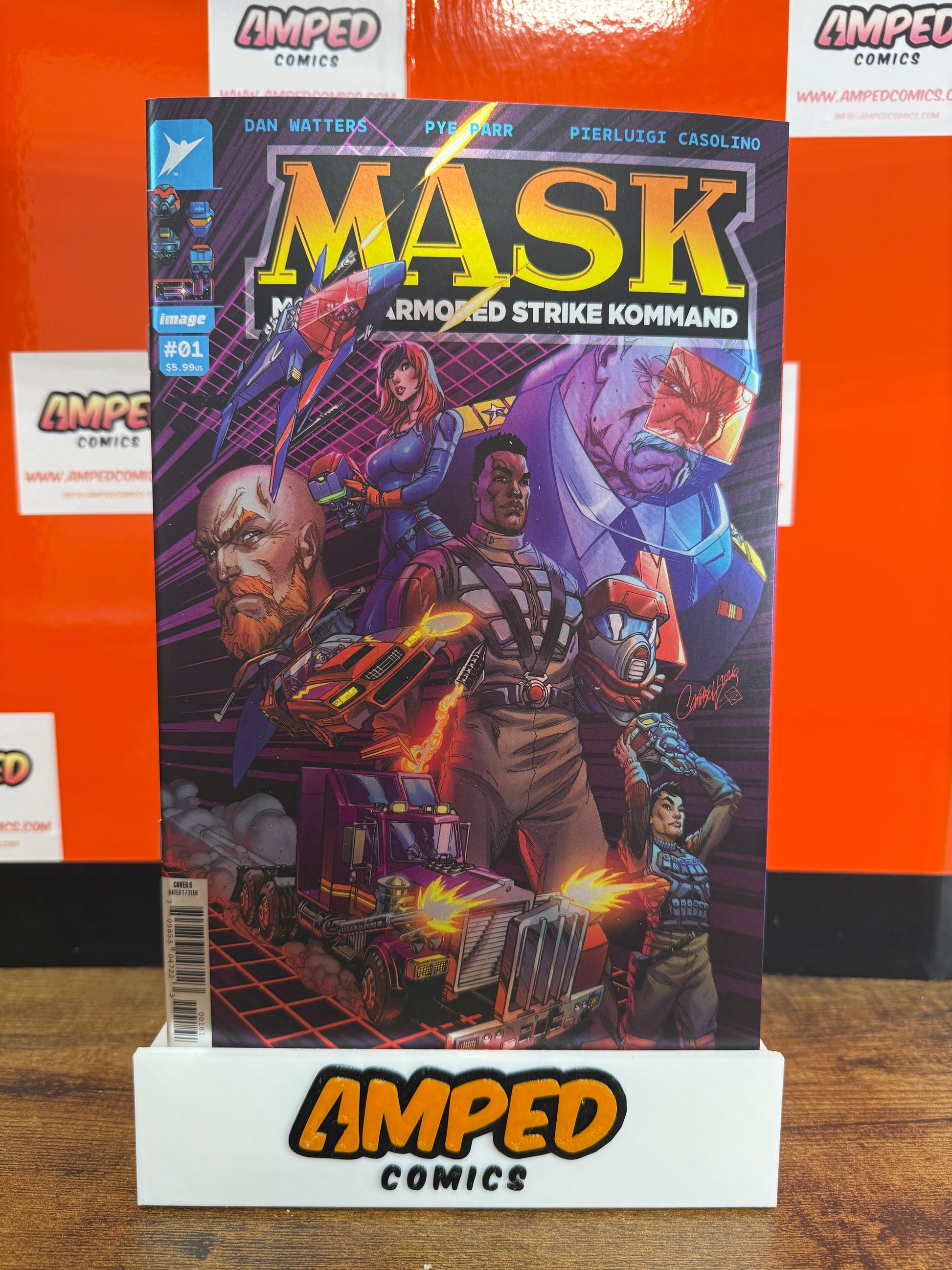 MASK #1 CVR O J SCOTT CAMPBELL & SABINE RICH FOIL VARIANT