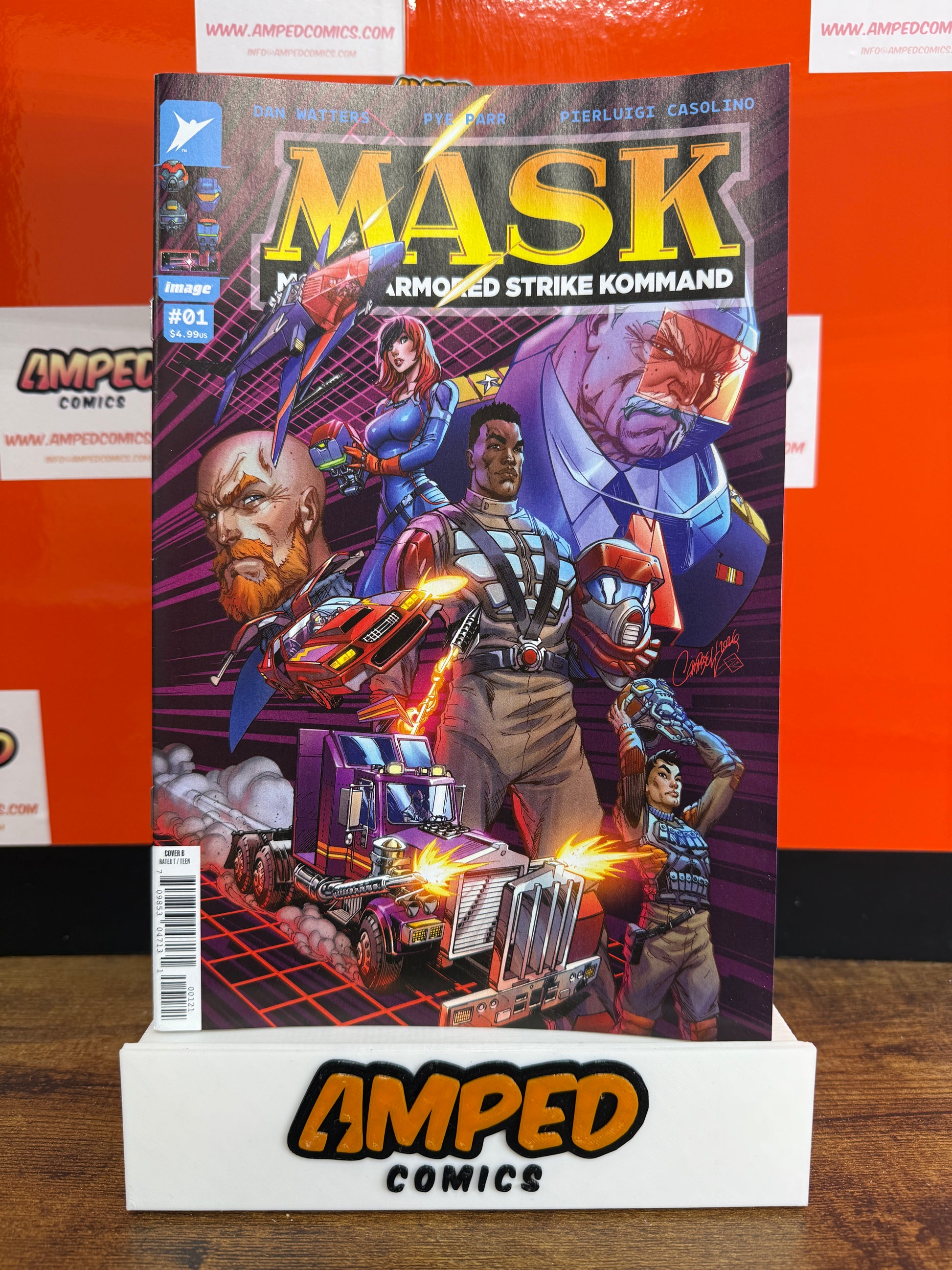 MASK #1 CVR B J SCOTT CAMPBELL & SABINE RICH VARIANT