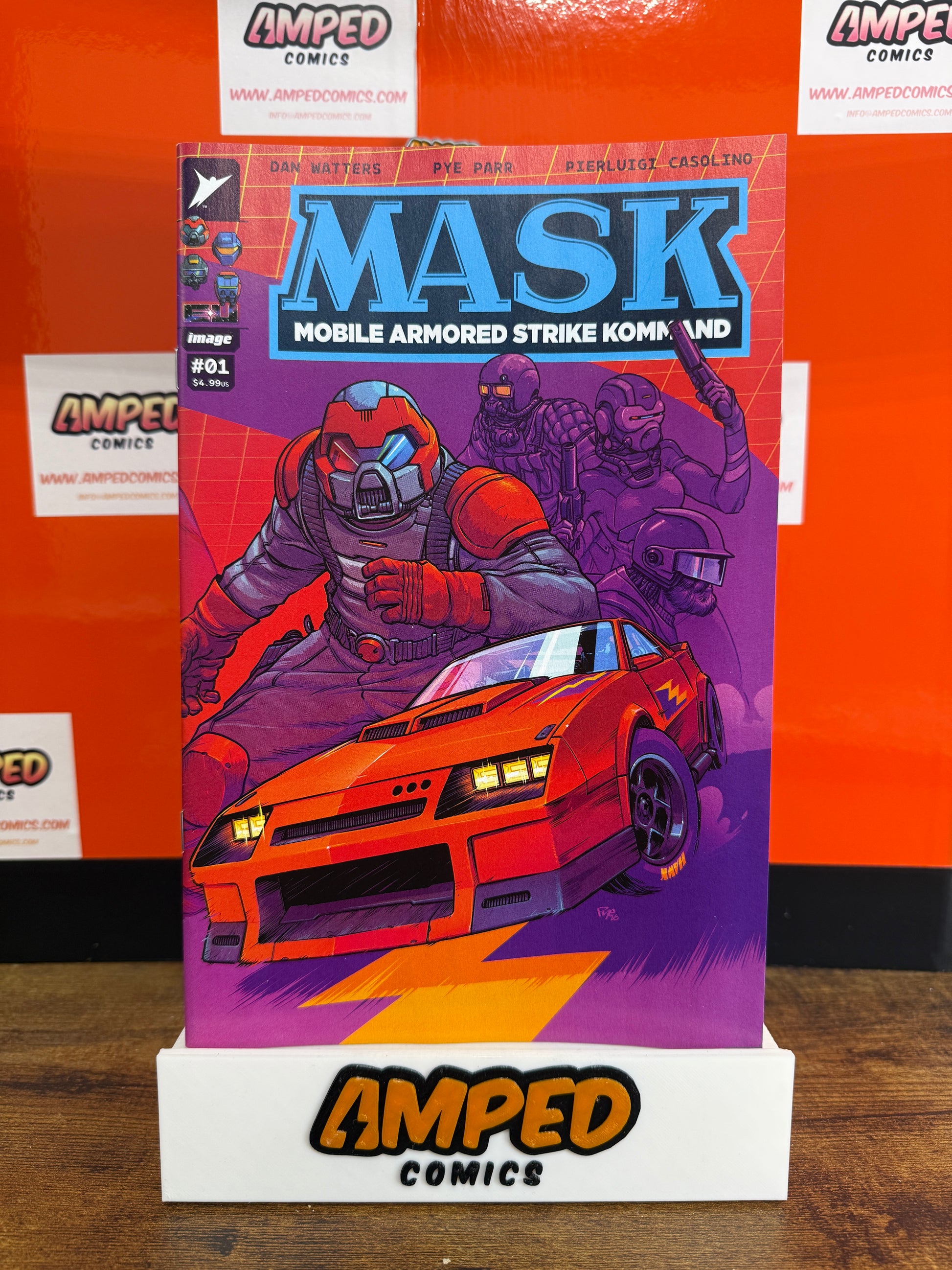 MASK #1 CVR A PYE PARR WRAPAROUND