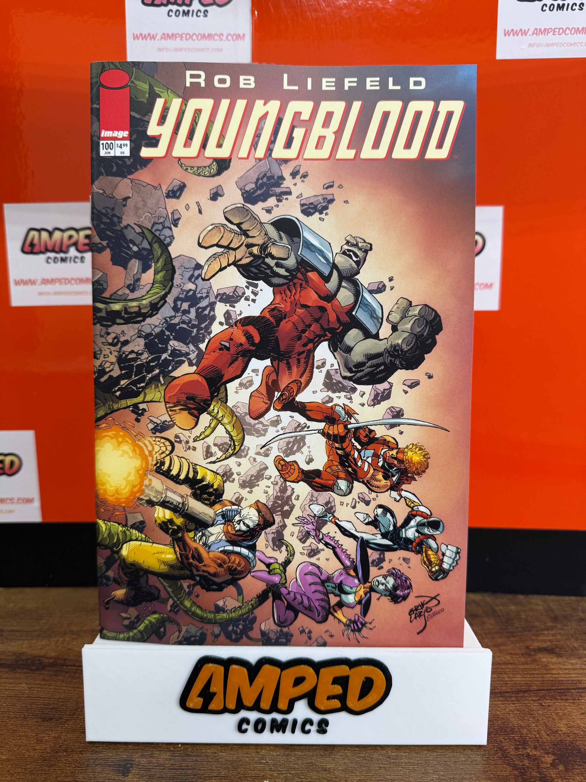 YOUNGBLOOD #100 CVR E ERIK LARSEN VARIANT