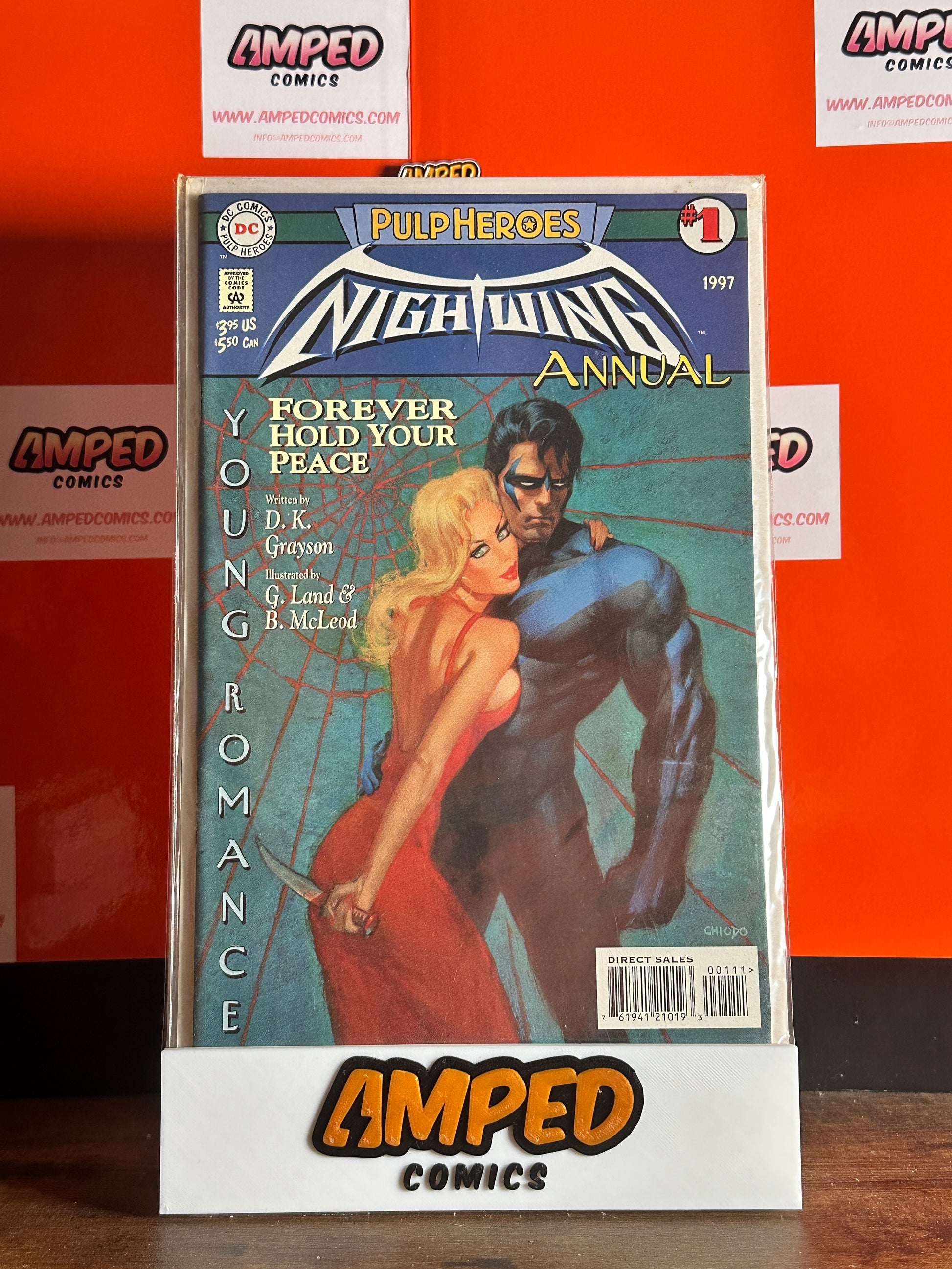 Nightwing Annual #1 DC Comics 1997 Pulp Heroes Young Romance