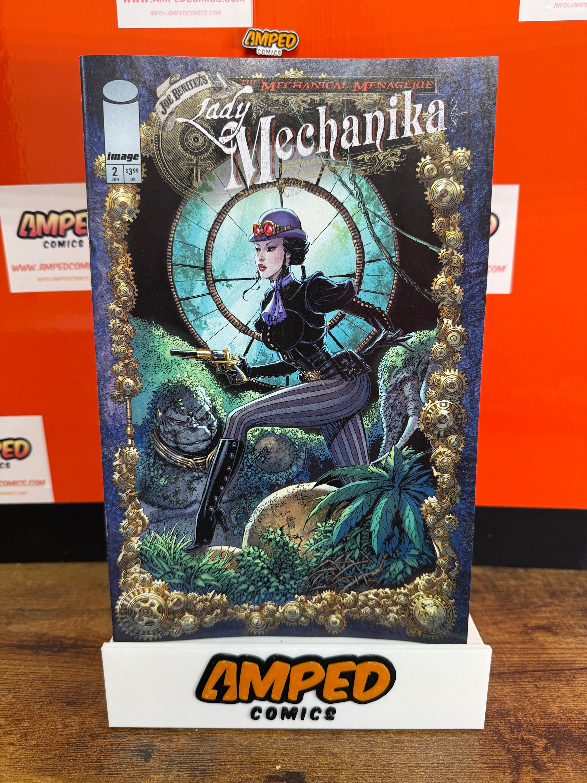 LADY MECHANIKA THE MECHANICAL MENAGERIE #2 (OF 4) BENITEZ & MONTIEL & RICH