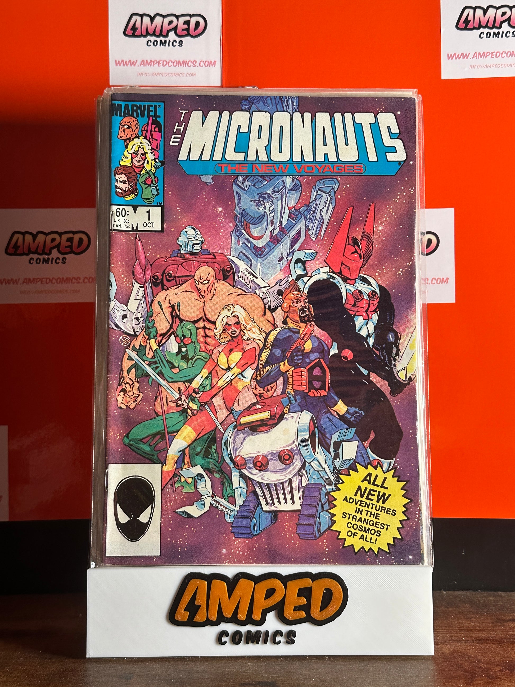The Micronauts: The New Voyages #1 Marvel Comics Oct 1984