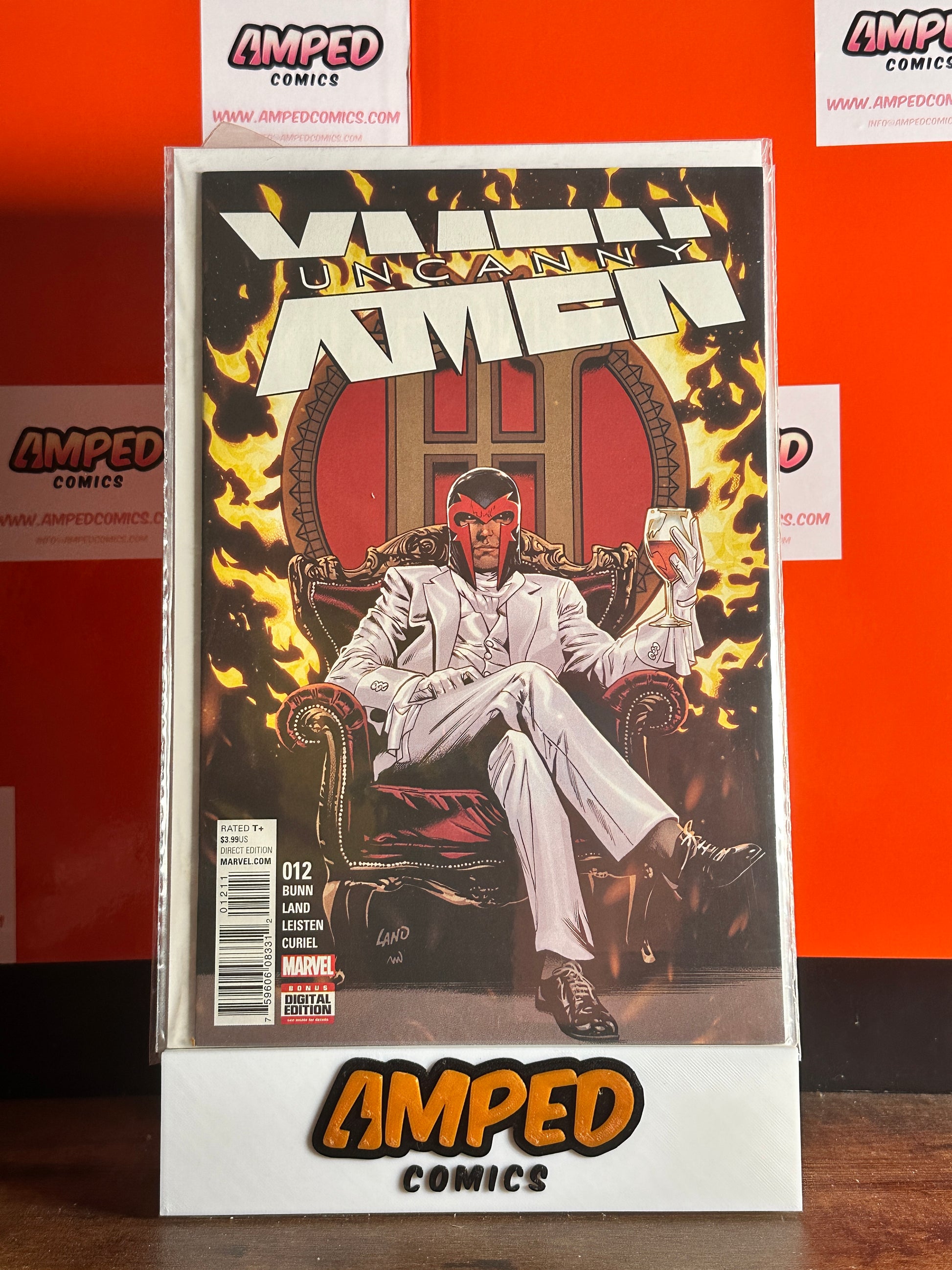 Uncanny X-Men #12 Marvel Comics (2014) Bunn Land Curiel