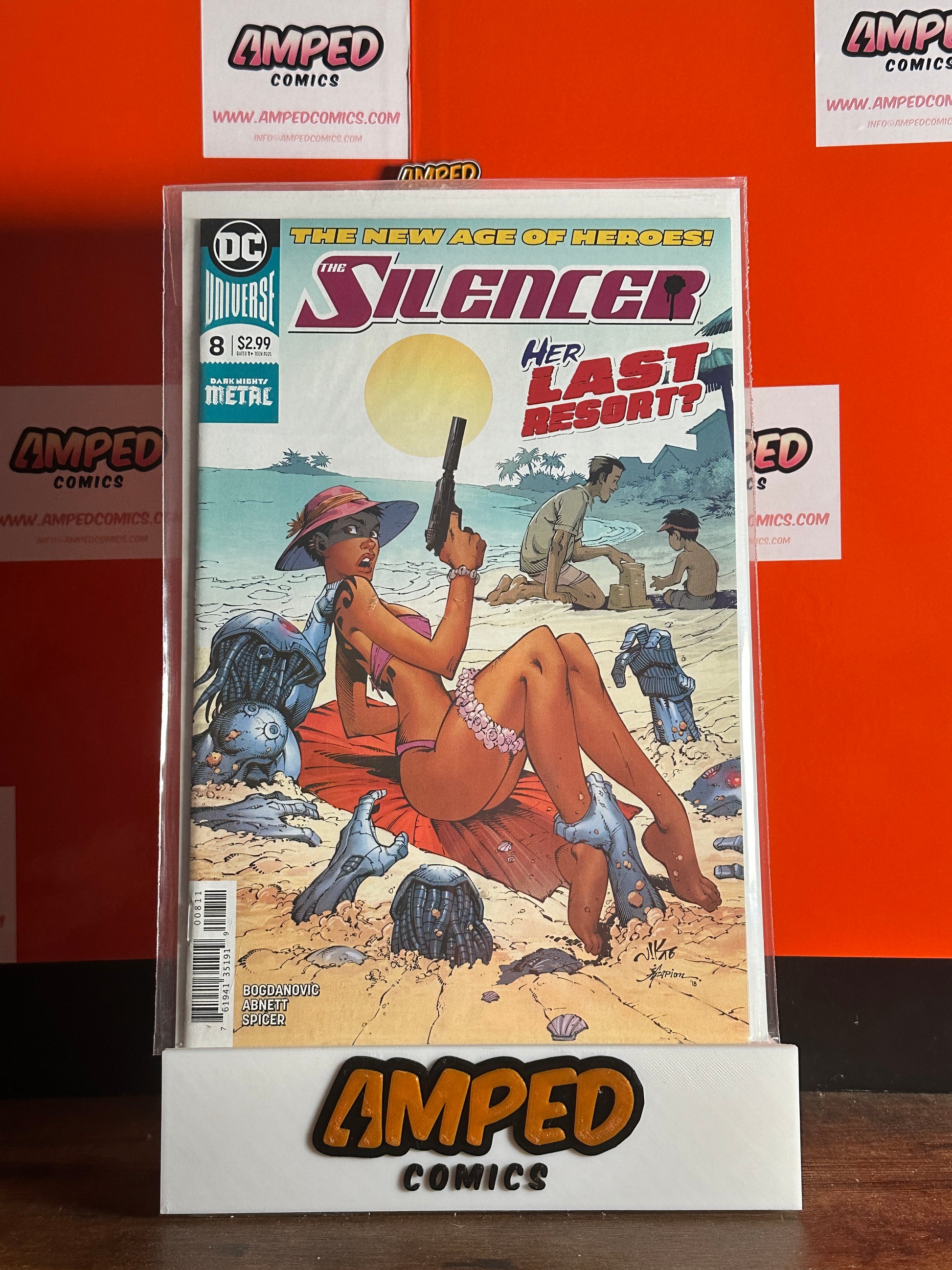 The Silencer #8 DC Comics (2018) Dark Nights: Metal Tie-In
