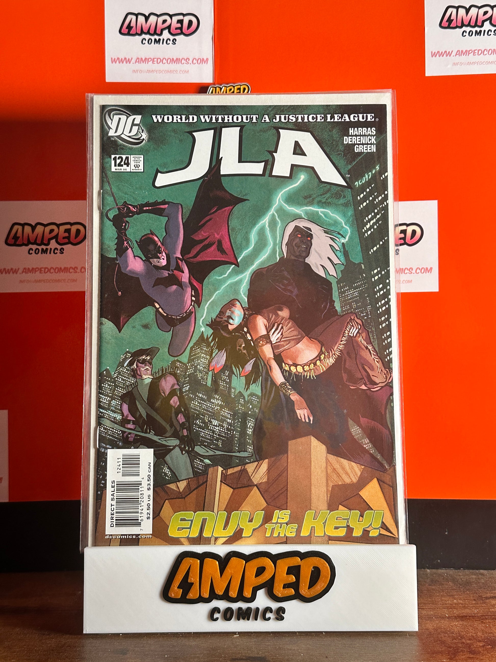 JLA #124 DC Comics (Mar 2006) World Without a Justice League