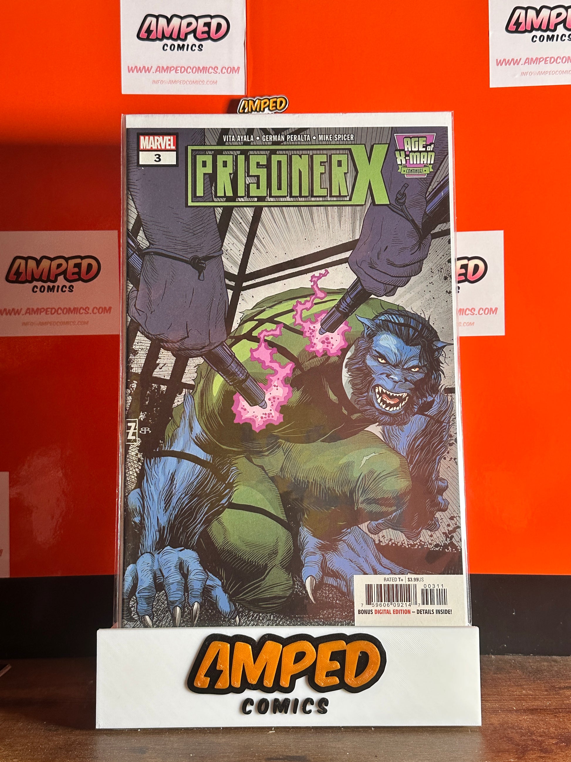 Prisoner X #3 Marvel Comics Age of X-Man (Bonus Digital Edition)