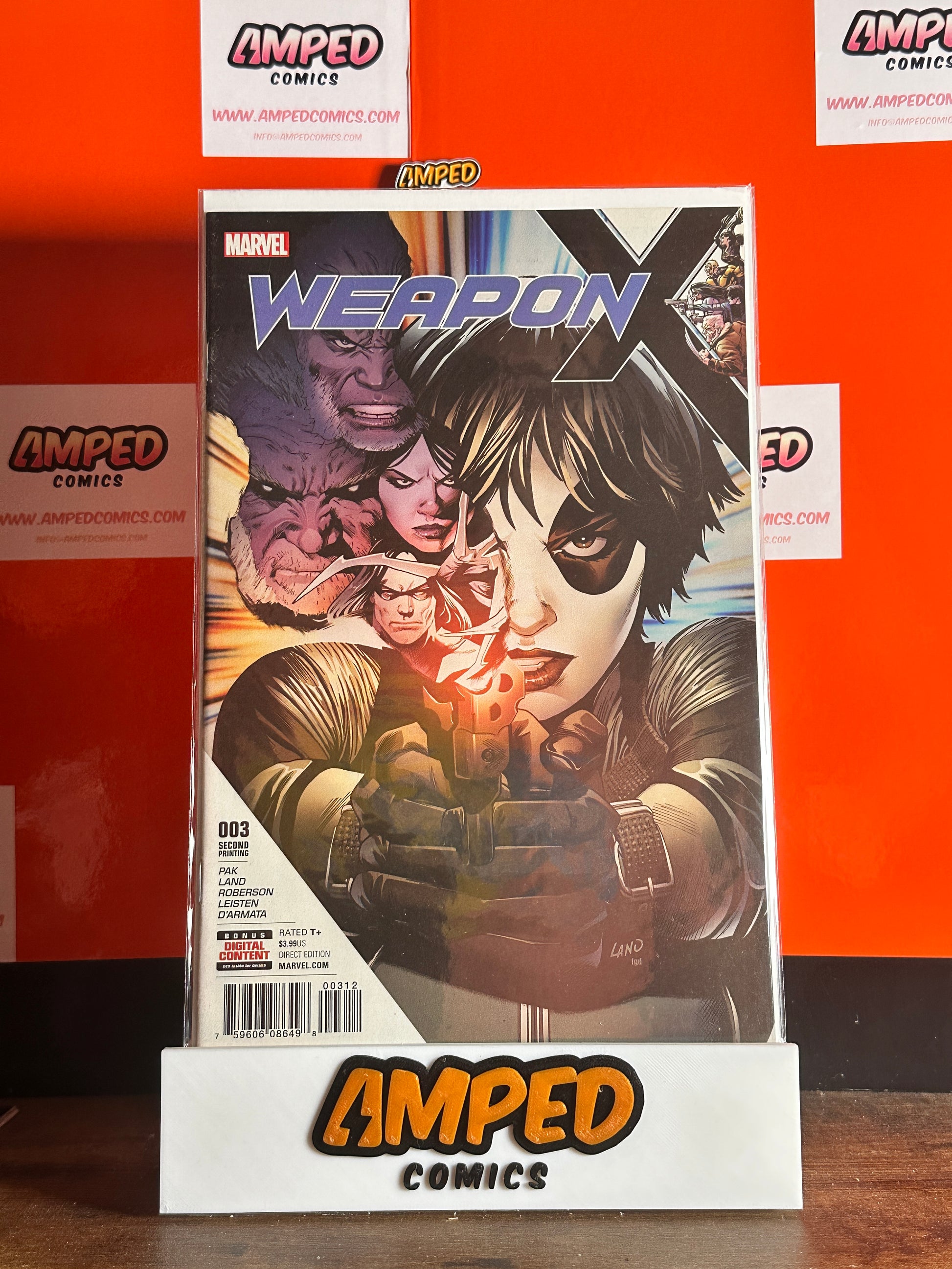 Weapon X #3 Second Printing Marvel Comics