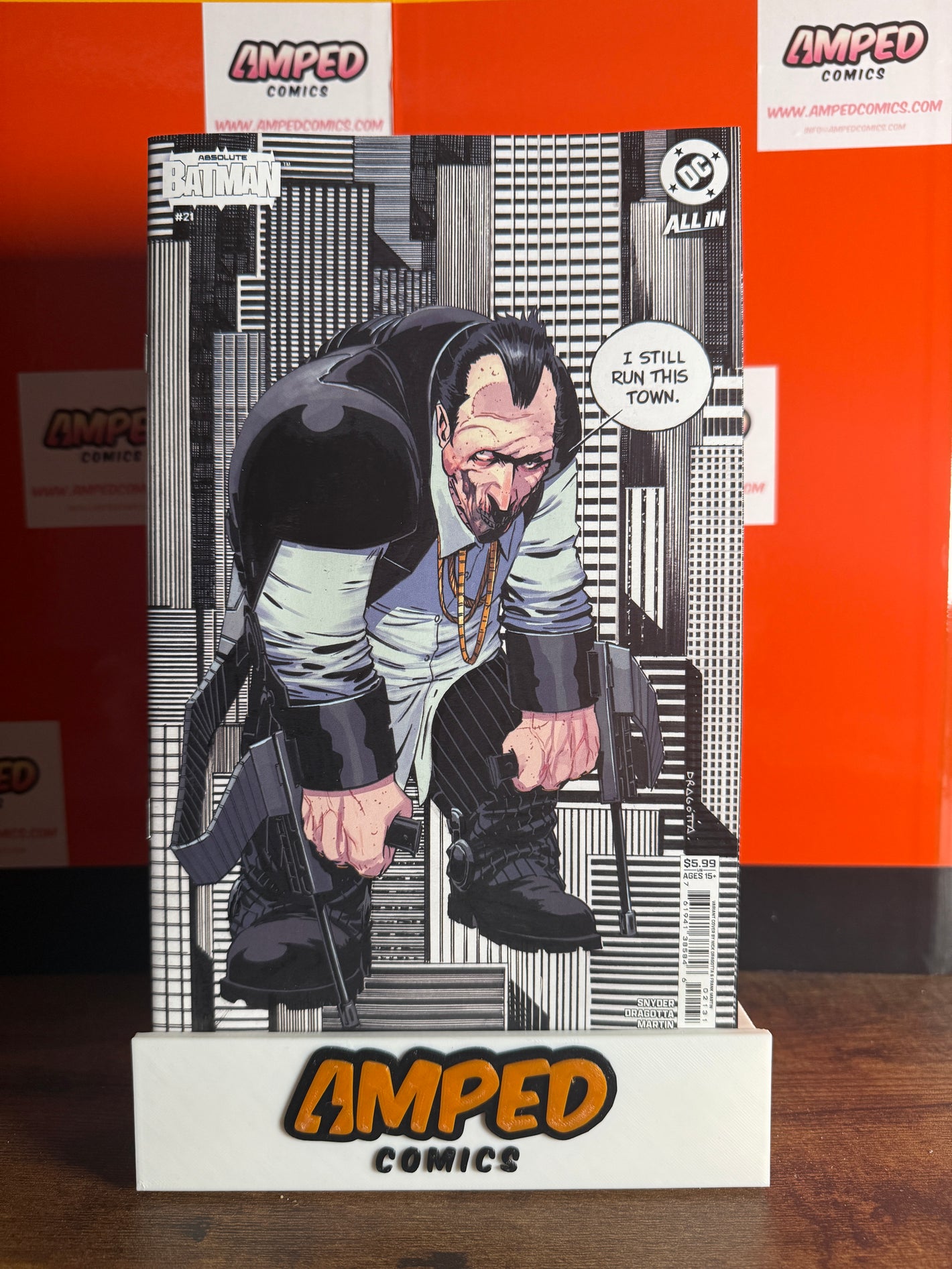 ABSOLUTE BATMAN #21 CVR C NICK DRAGOTTA PENGIUN CARD STOCK VARIANT