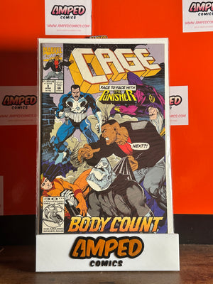 Cage #3 Marvel Comics June 1992 Face to Face with the Punisher