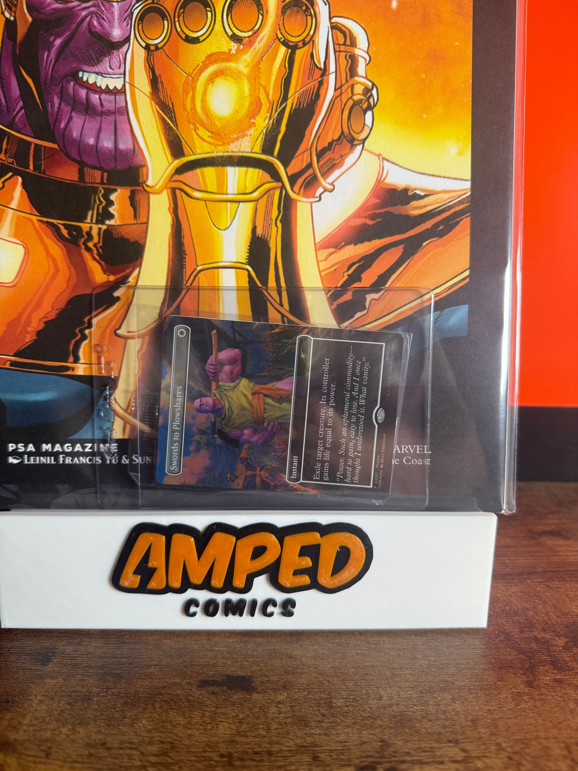 The Mind Stone - PSA Magazine W/Promo Card 2020 Marvel
