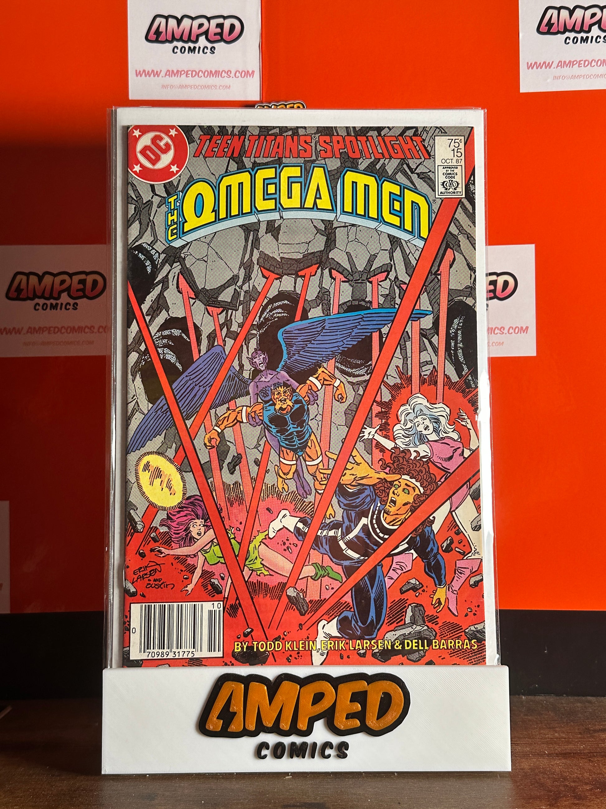 Teen Titans Spotlight #15 DC Comics 1987 Omega Men