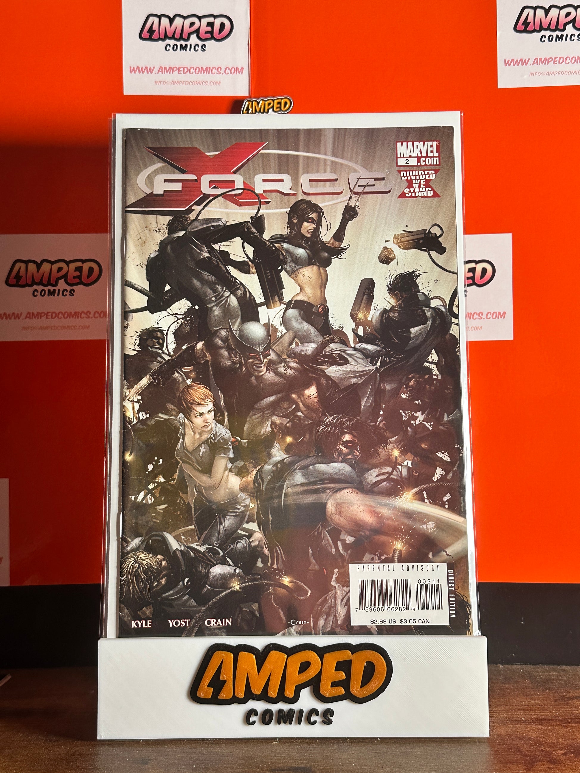 X-Force #2 Marvel Comics (2008) Kyle Yost Crain