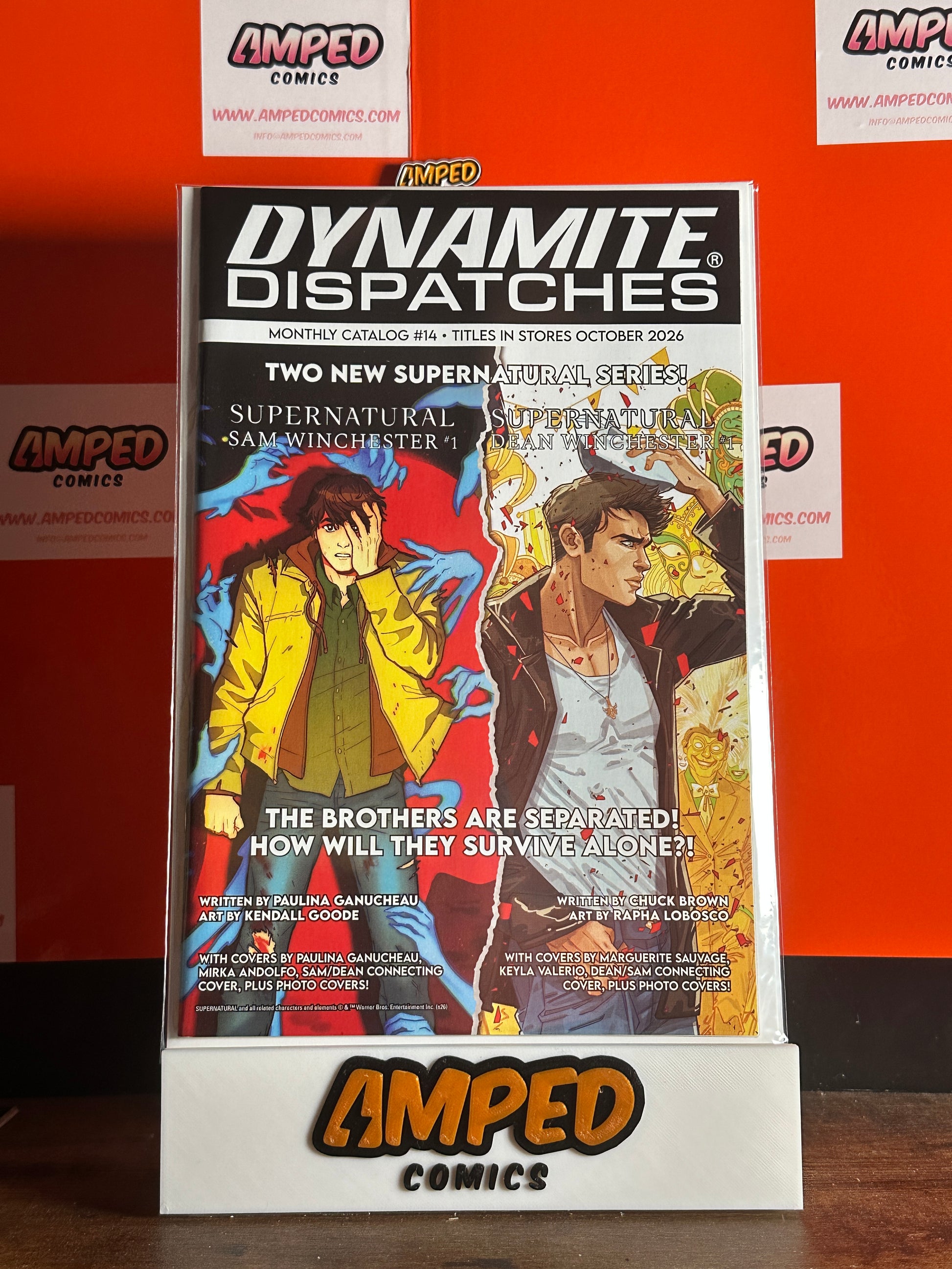 Dynamite Dispatches #14 Dynamite Entertainment Monthly Catalog Oct 2026