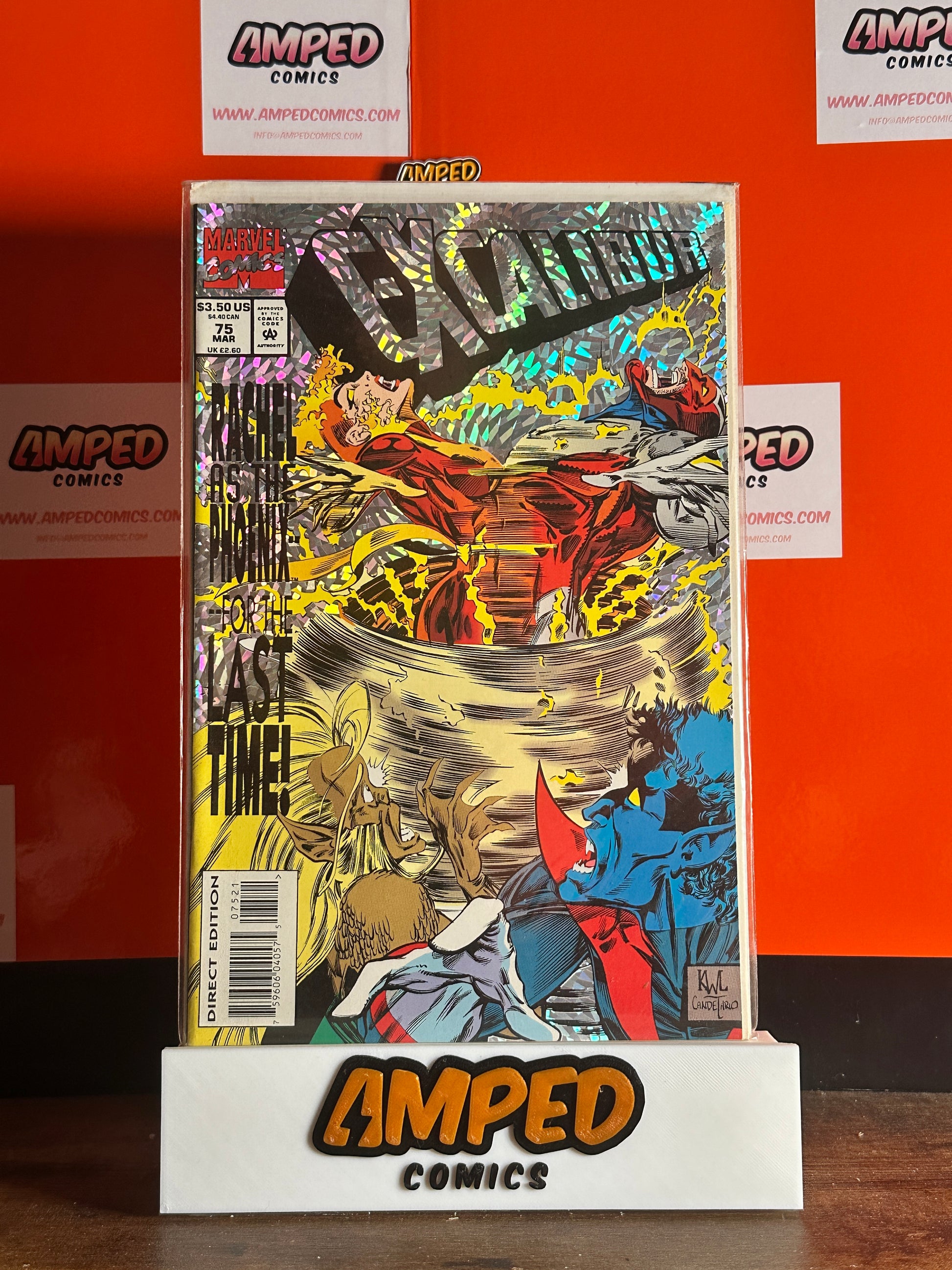 X-Factor #75 Marvel Comics 1992 Hologram Cover