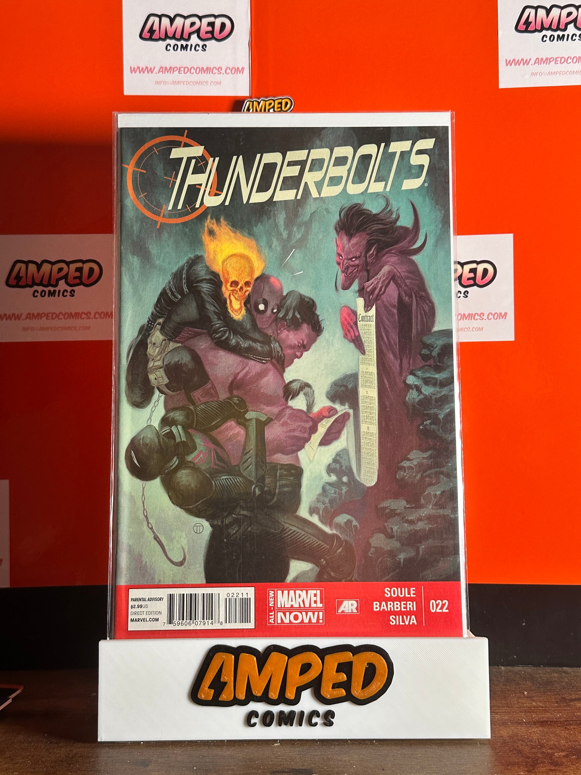 Thunderbolts #22 Marvel All-New Marvel NOW! (2014) Soule Barberi