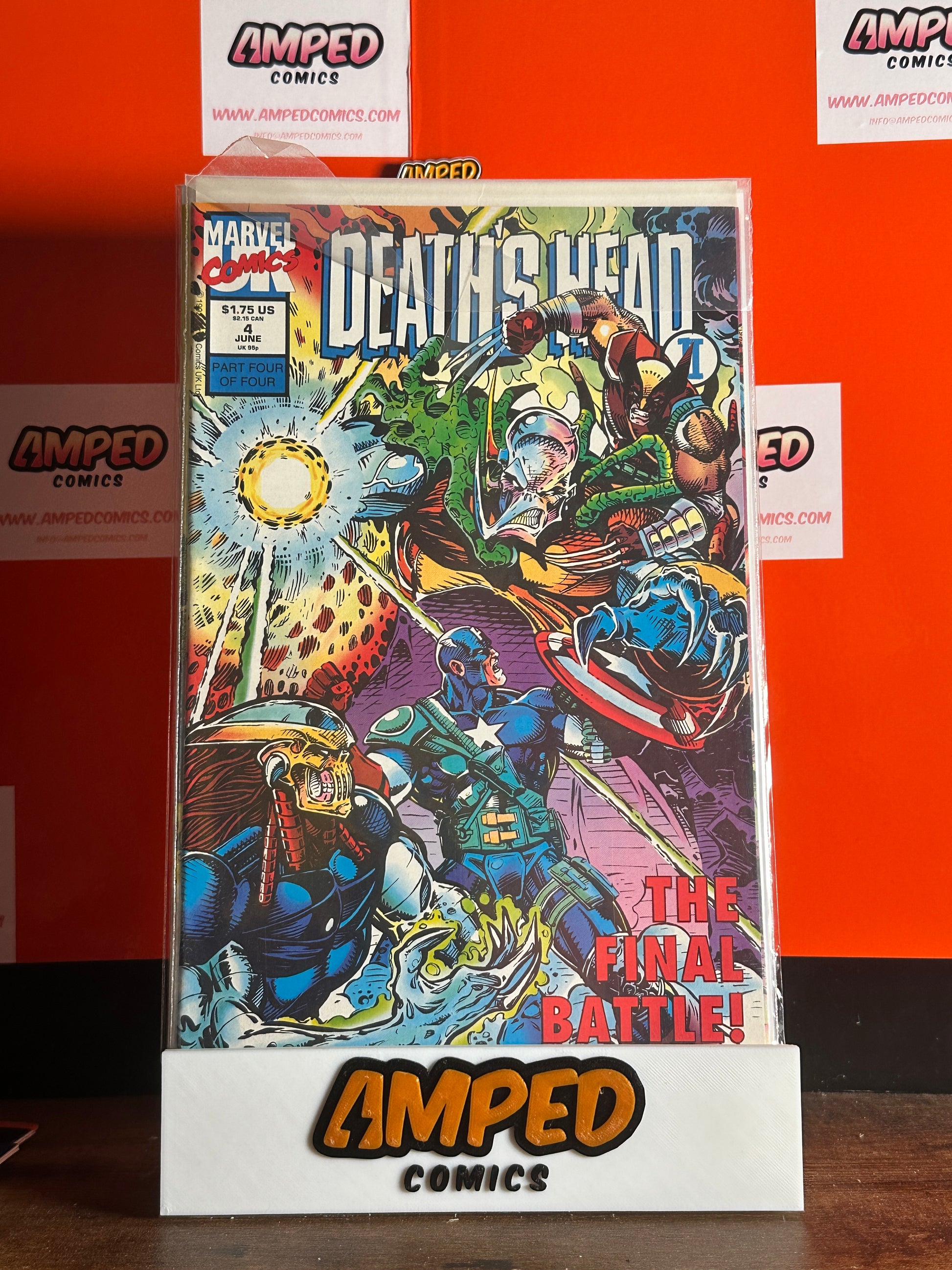 Death's Head II #4 Marvel Comics June 1992