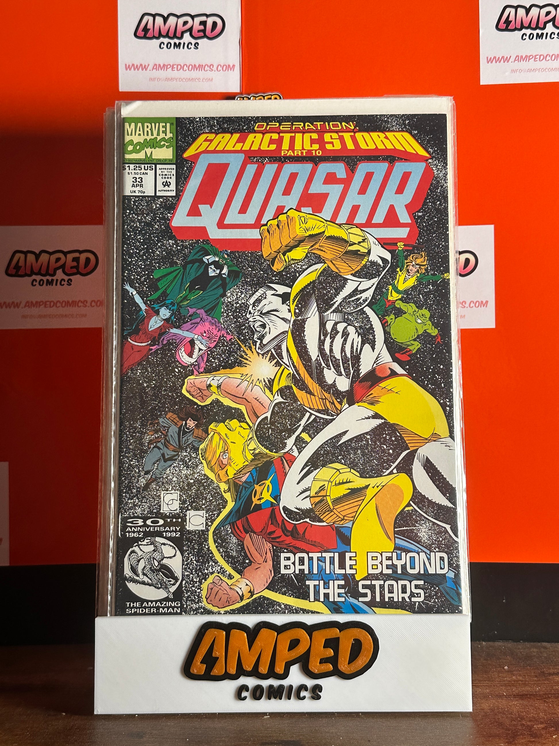 Quasar #33 Marvel Comics (Operation: Galactic Storm) Apr 1992