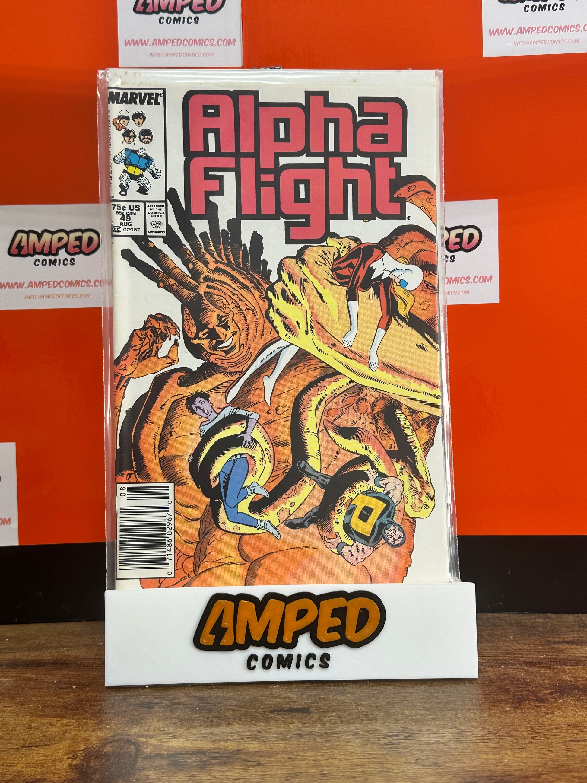 Alpha Flight #49 Marvel Comics Aug 1987 NEWSSTAND