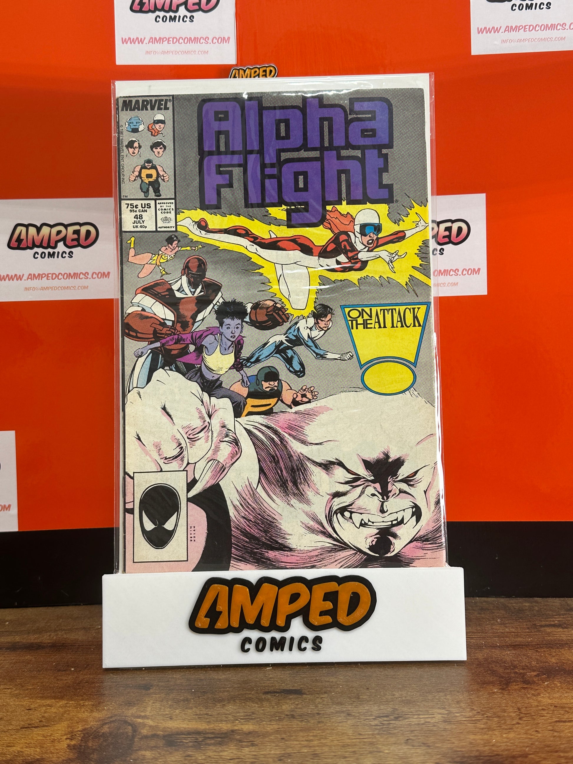 Alpha Flight #48 Marvel Comics July 1987
