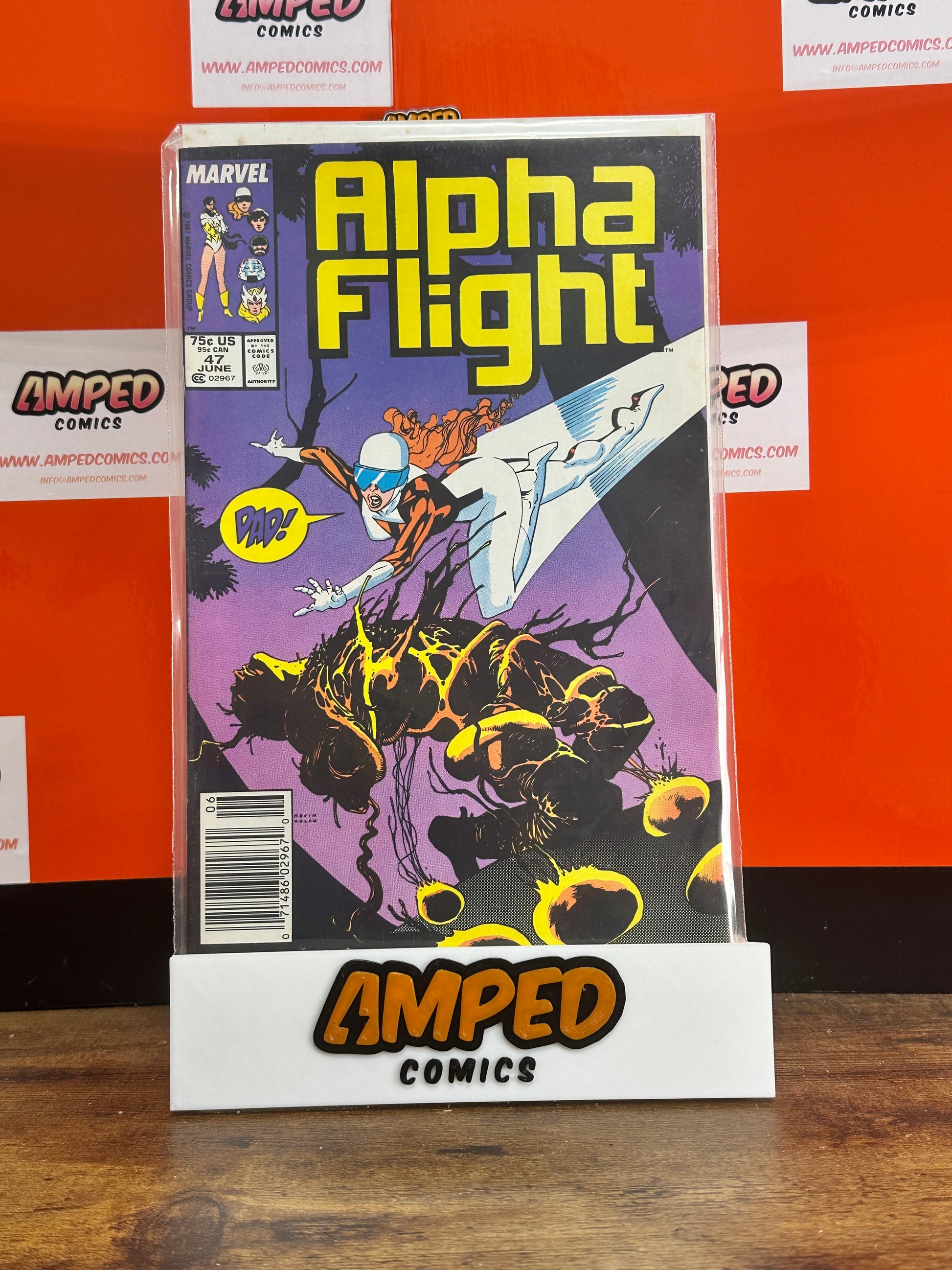 Alpha Flight #47 Marvel Comics (June 1987) NEWWSTAND