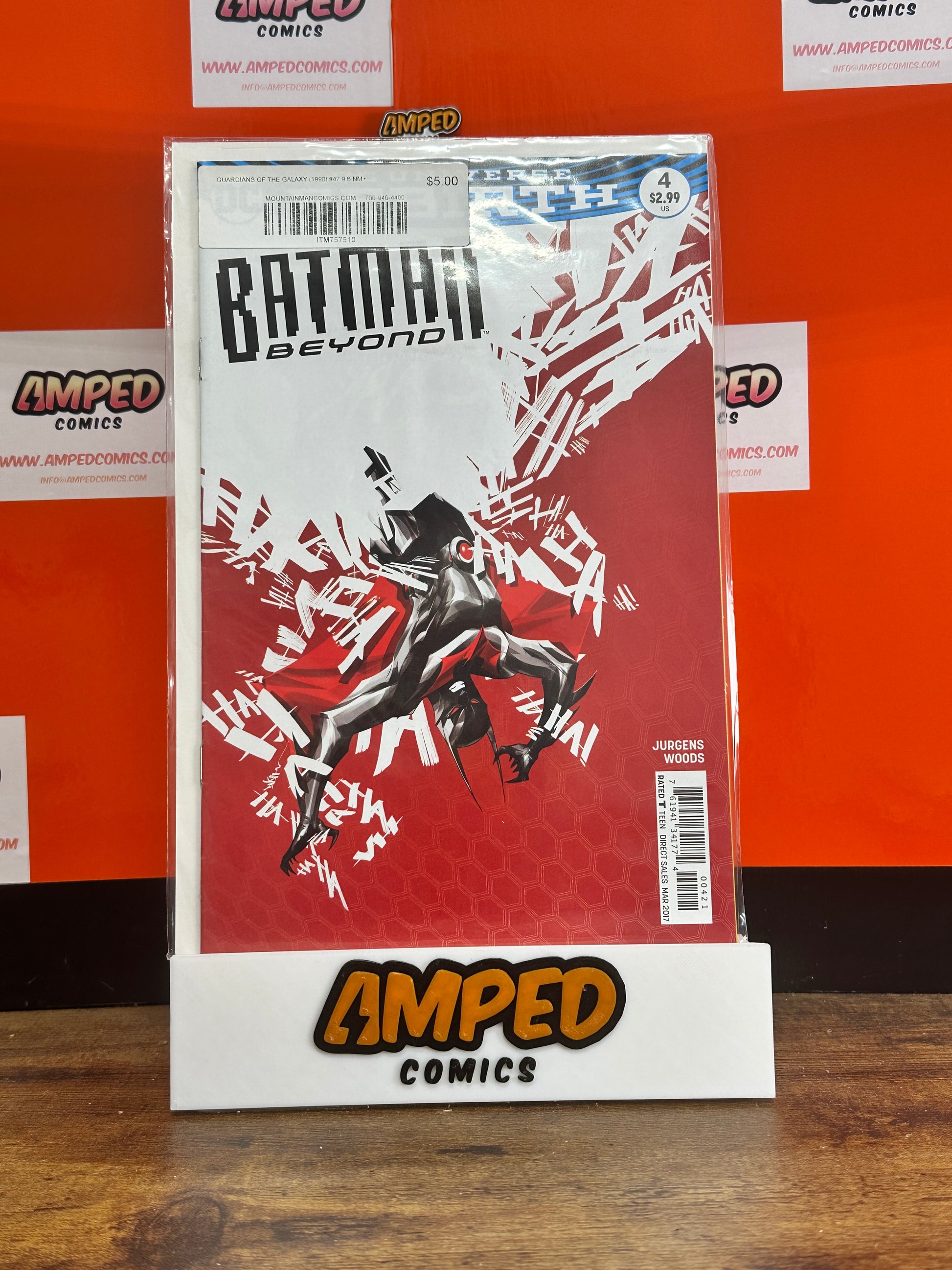 Batman Beyond #4 DC Comics (Mar 2017)