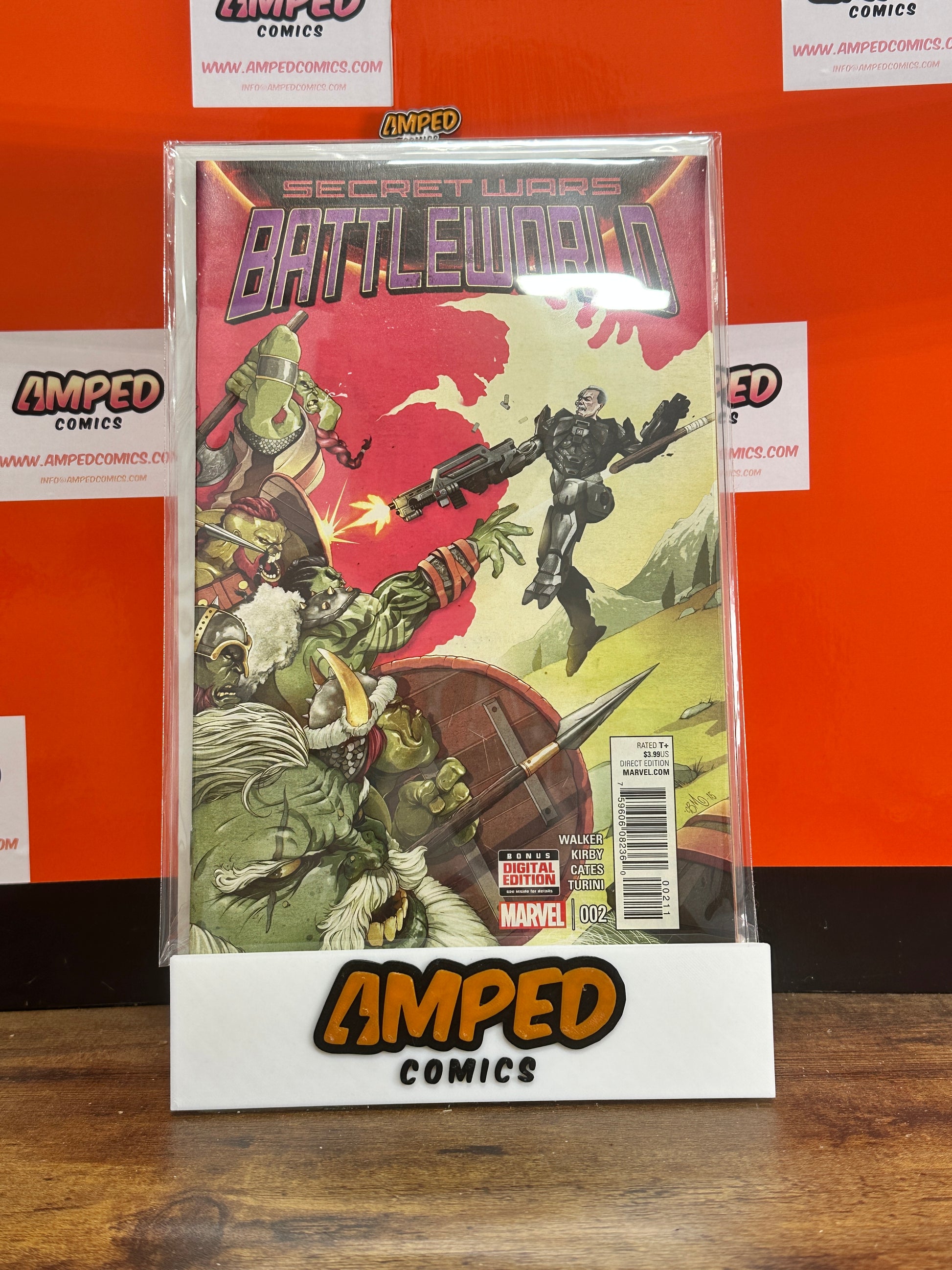 Secret Wars: Battleworld #2 Marvel Comics (2015) Walker Kirby Cates
