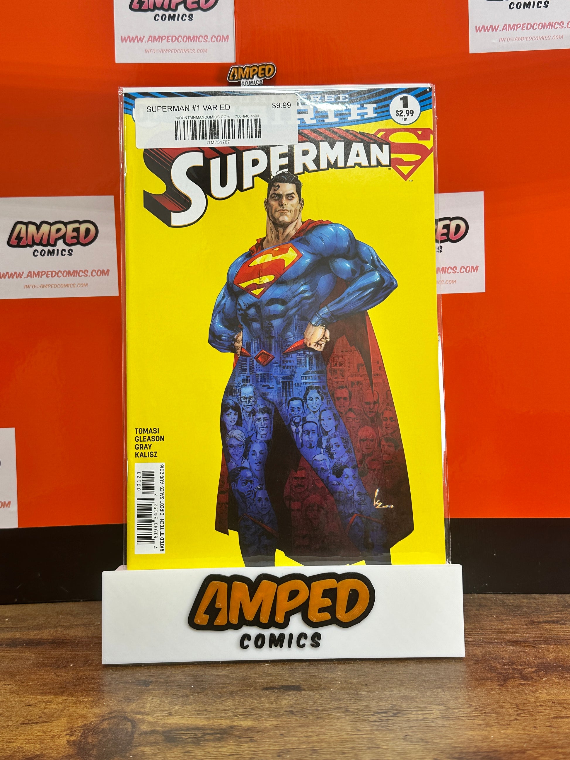 Superman #1 Variant Edition DC Comics (Aug 2016)