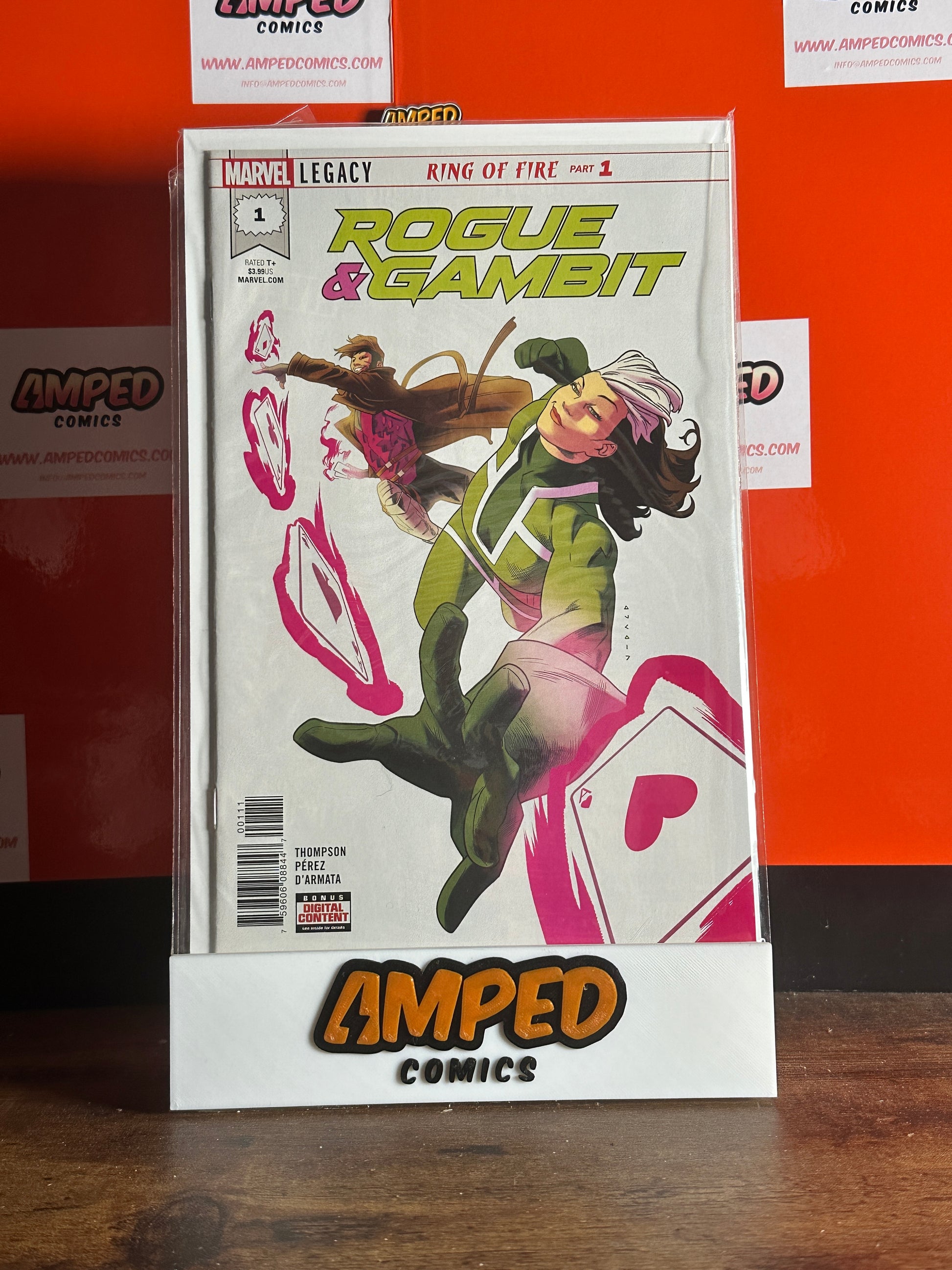 Rogue & Gambit #1 Marvel Legacy Ring of Fire Part 1 (Marvel Comics)