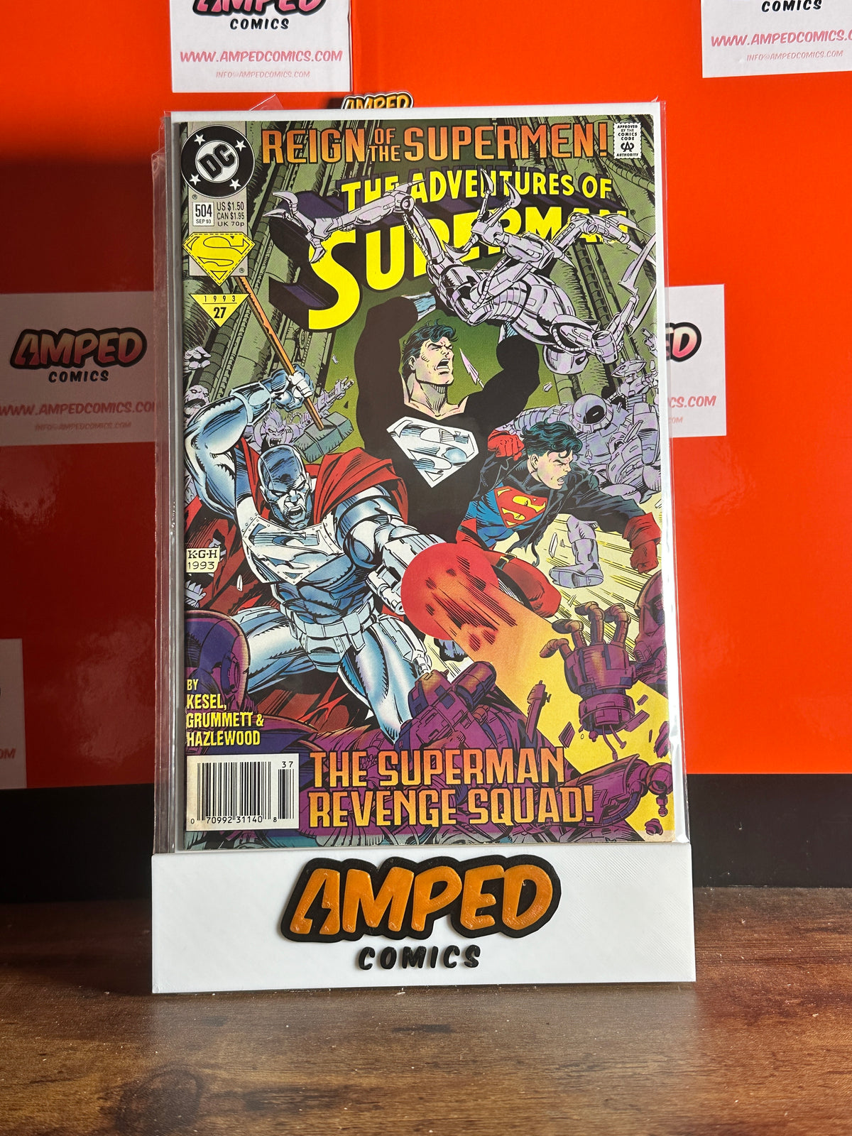 Adventures of Superman #504 DC Comics 1993 Reign of the Supermen
