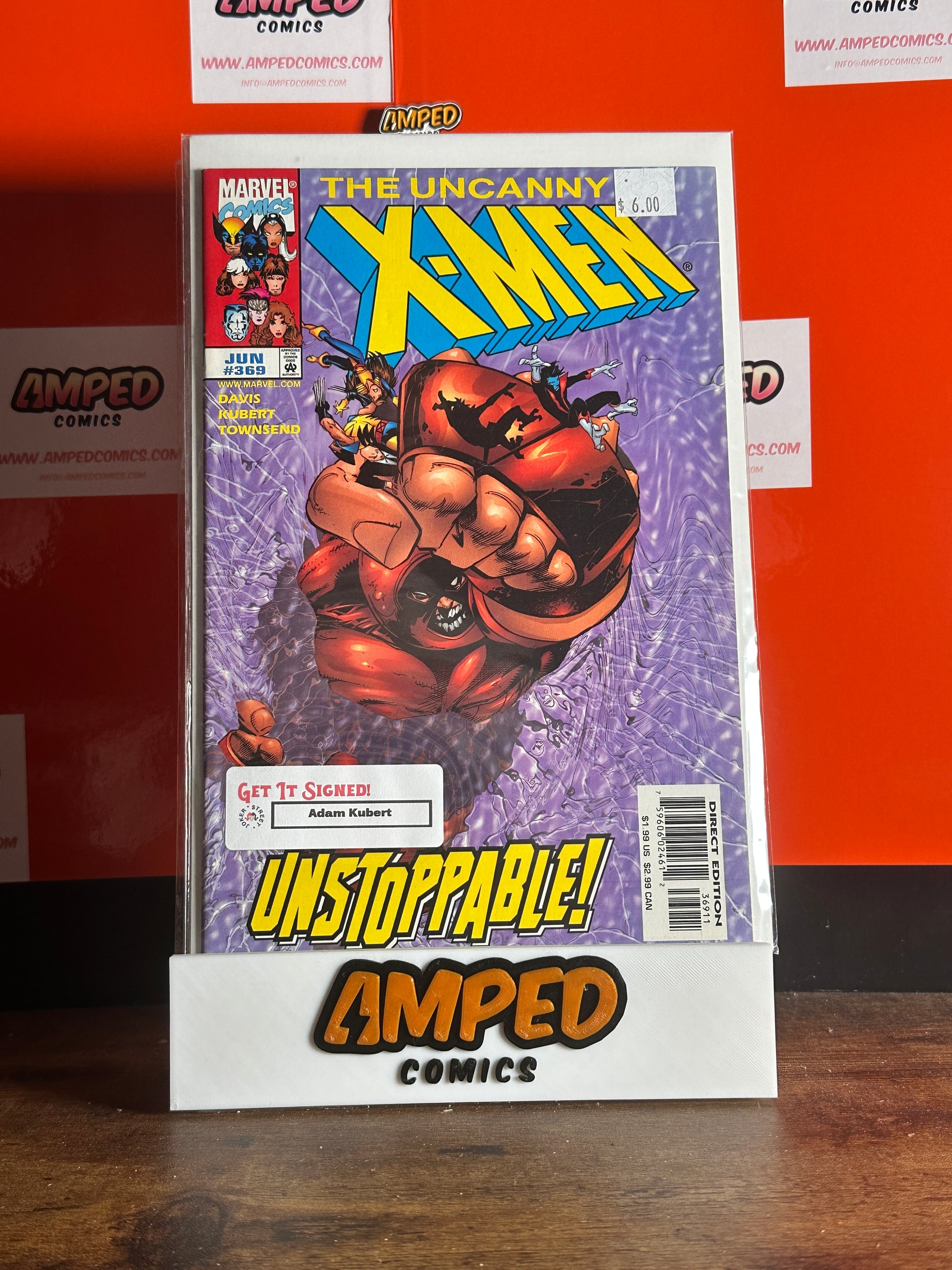 The Uncanny X-Men #369 Marvel Comics (June 1999) Adam Kubert