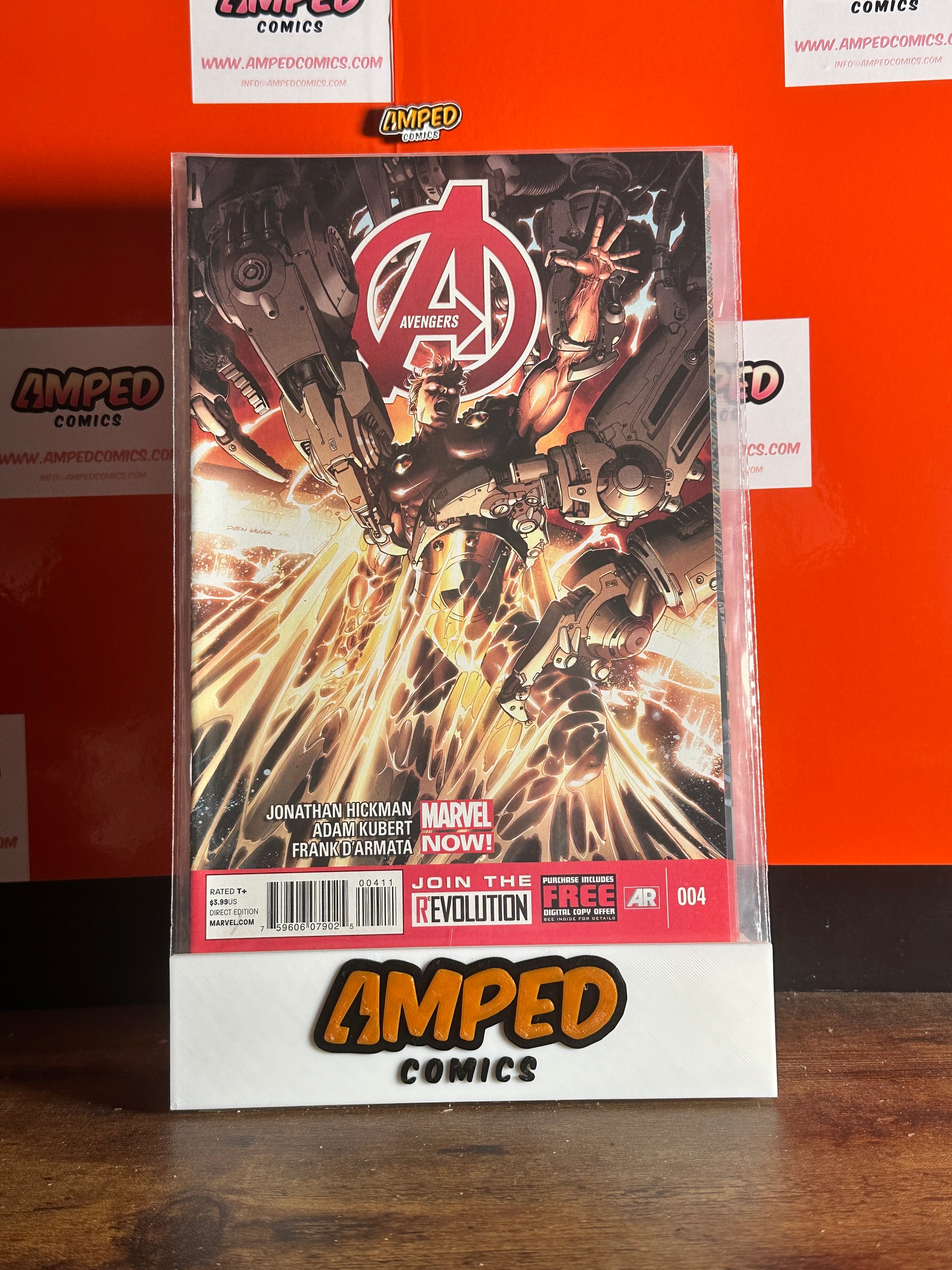 Avengers #4 Marvel Comics (Marvel NOW!) 2013 Hickman Kubert