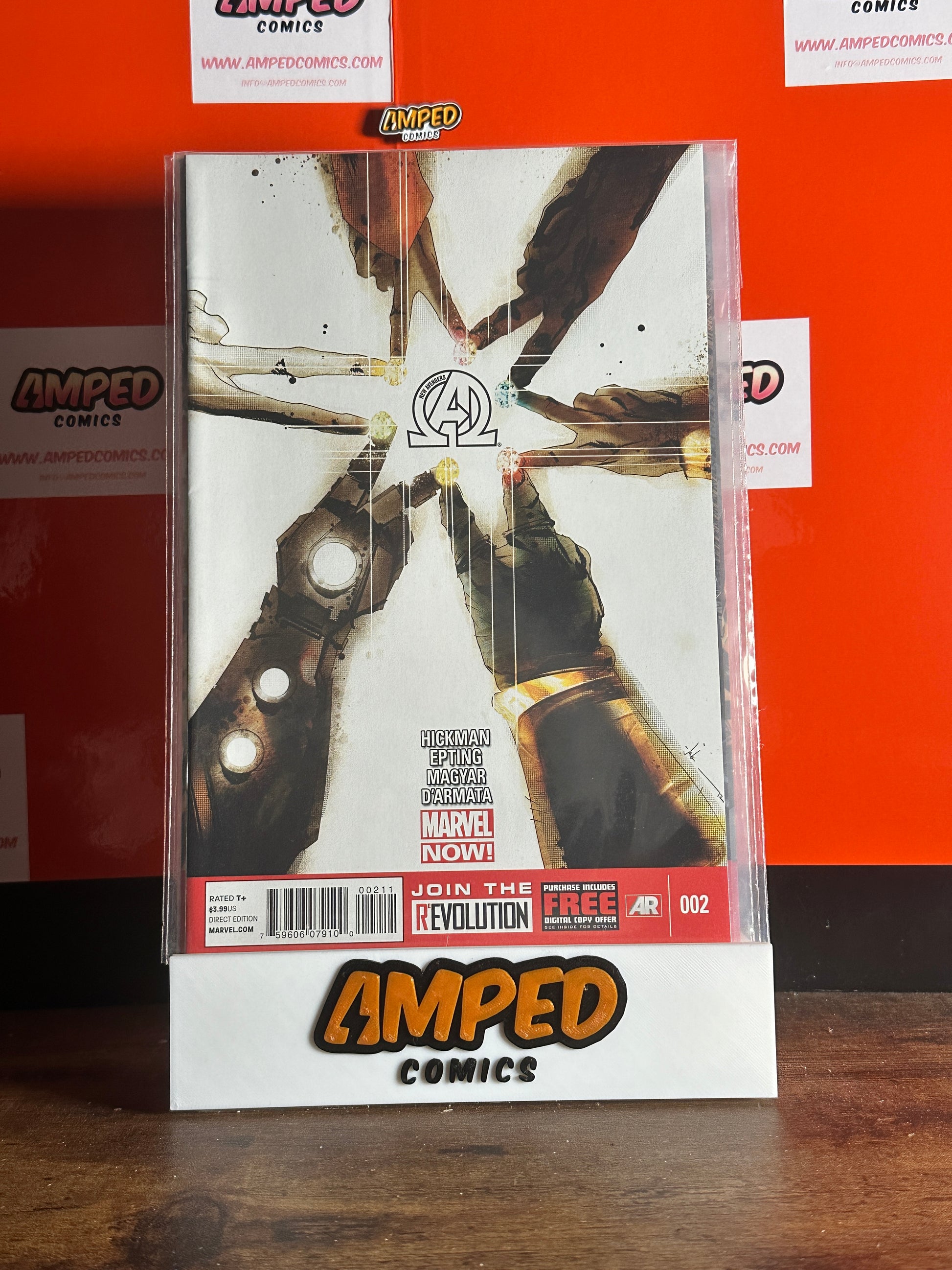 New Avengers #2 Marvel Now! (2013) Hickman Epting