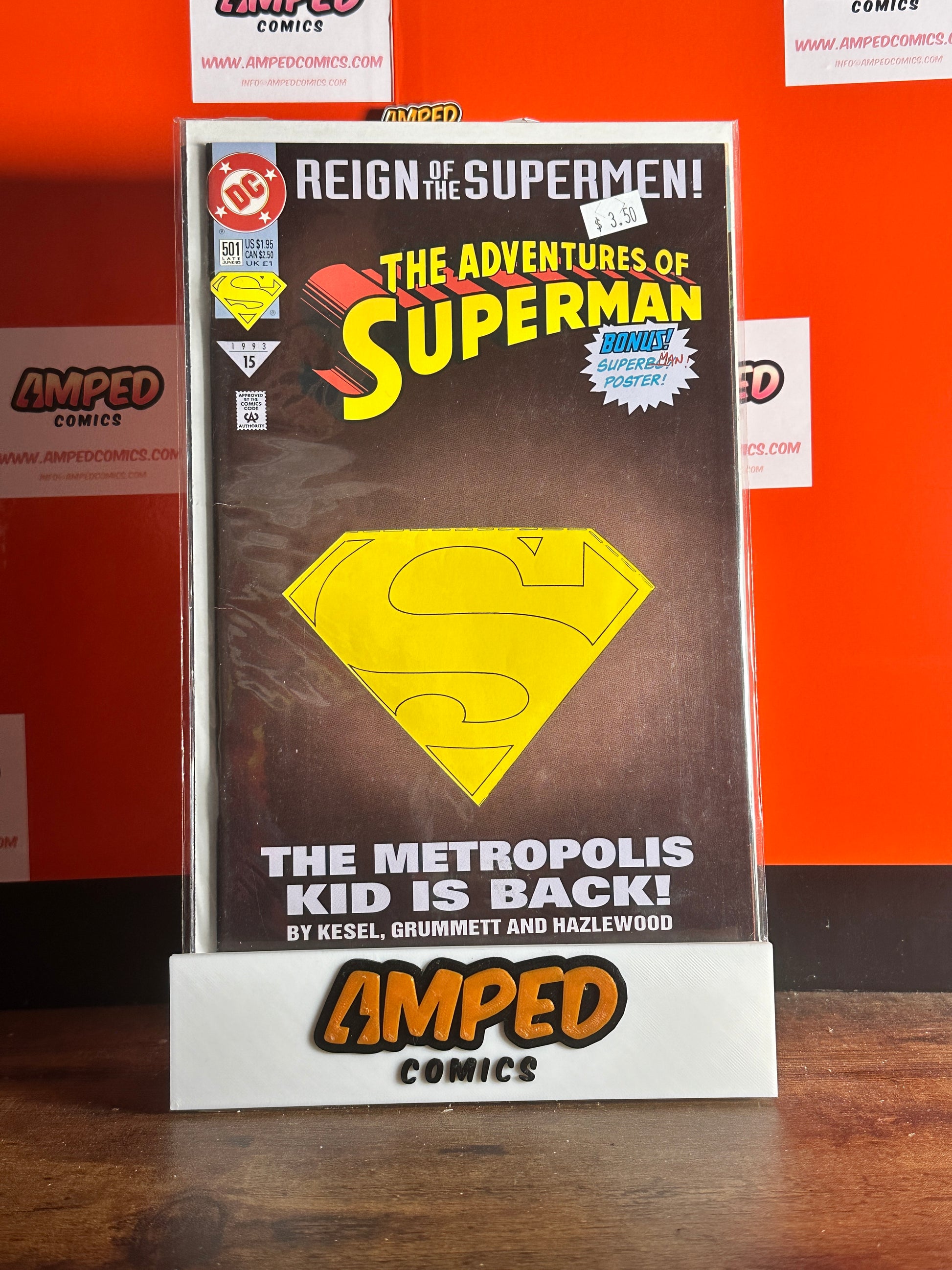 Adventures of Superman #501 DC Comics (1993) Reign of the Supermen