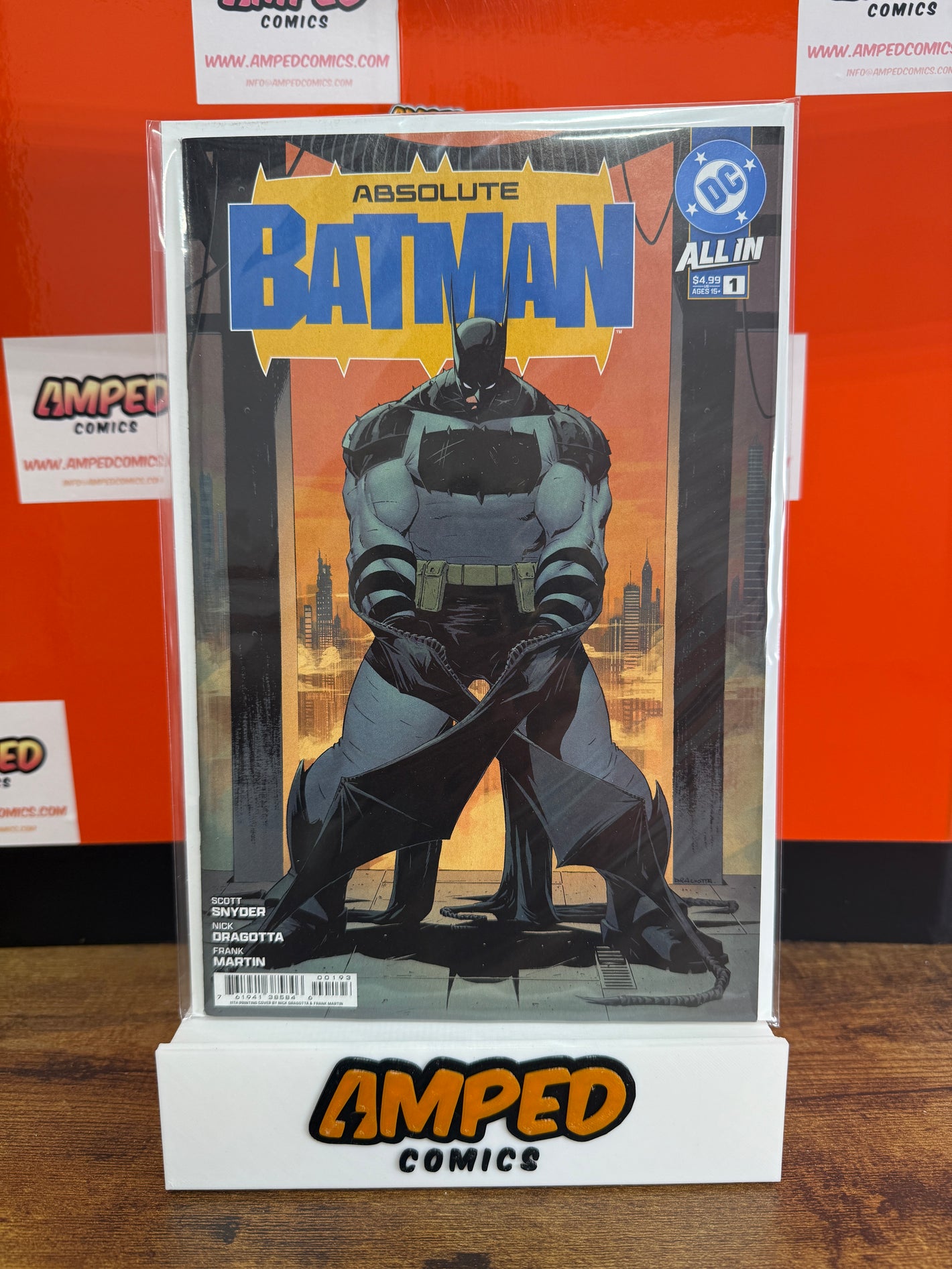 Absolute Batman 1 DC 11TH PRINTING COVER A Nick Dragotta