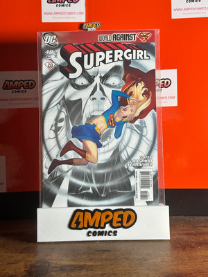 Supergirl #48 DC Comics Feb 2010 World Against Cover