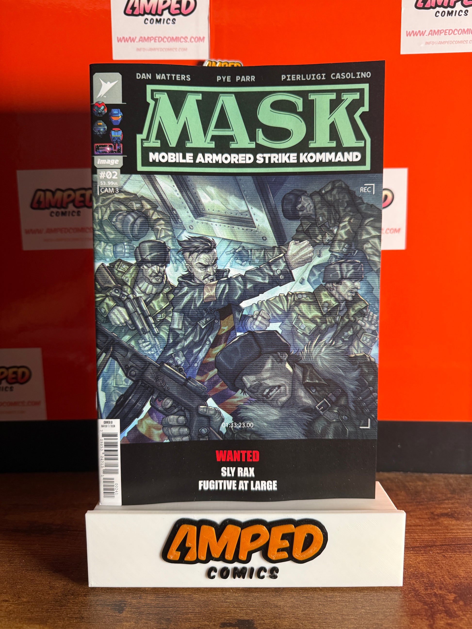 MASK #2 CVR D INC 1:25 ALAN QUAH VARIANT