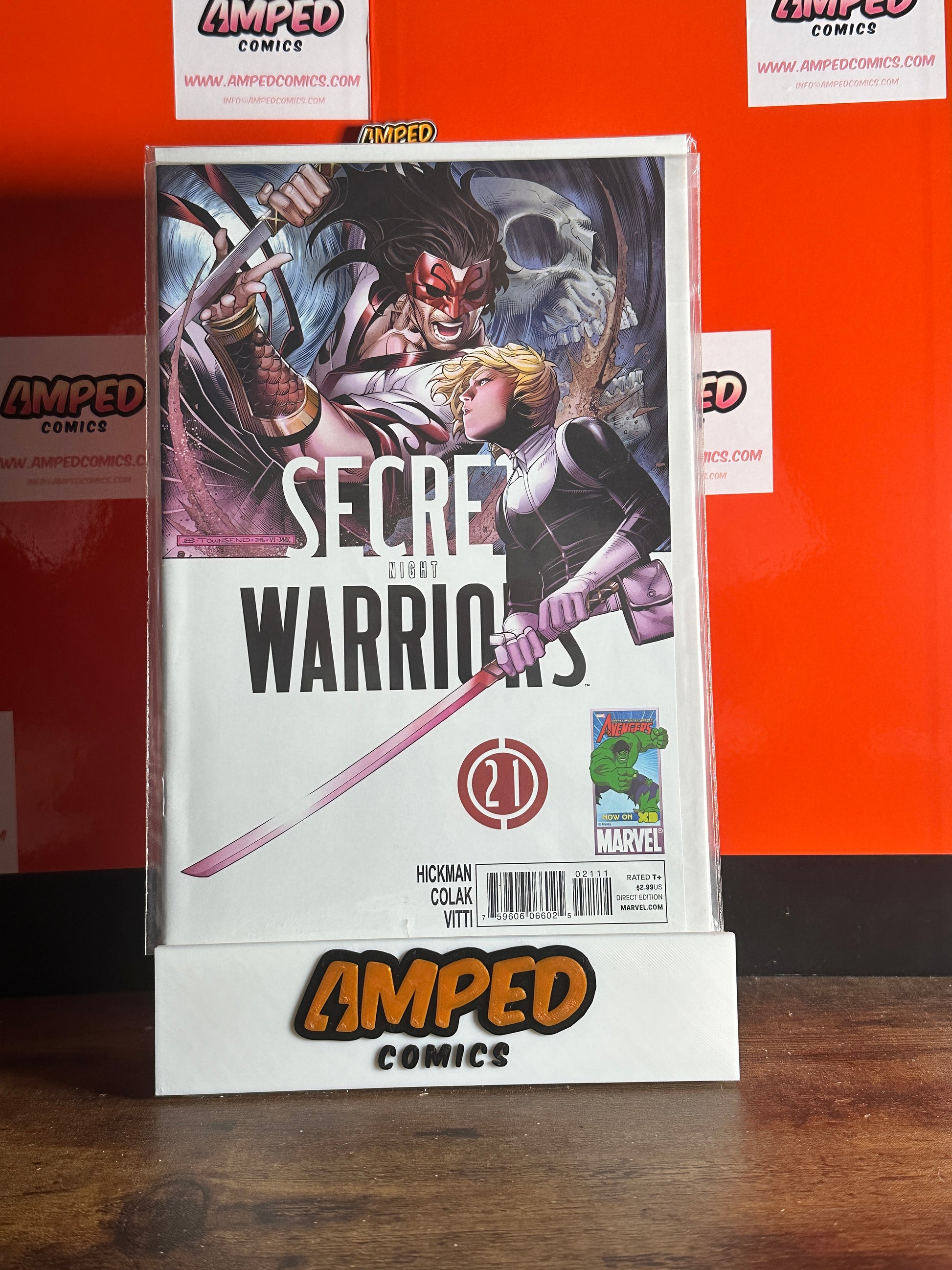 Secret Warriors #21 Marvel Comics (2010) Direct Edition