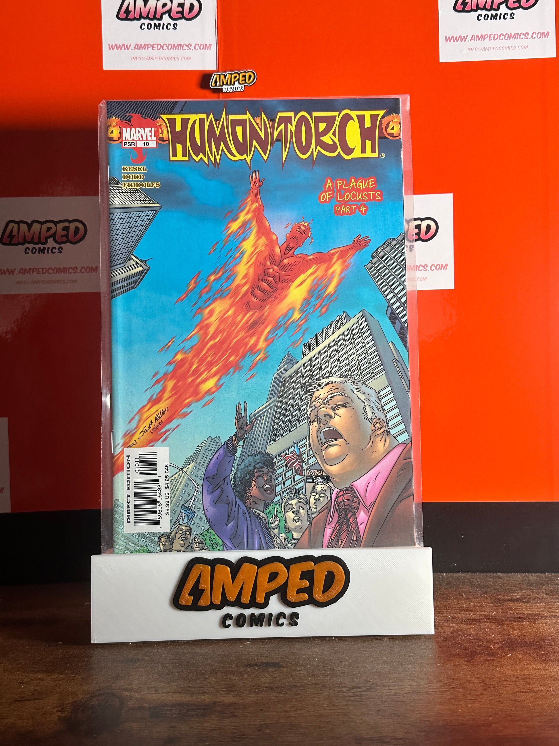 Human Torch #10 Marvel Comics (1990) A Plague of Locusts Part 4