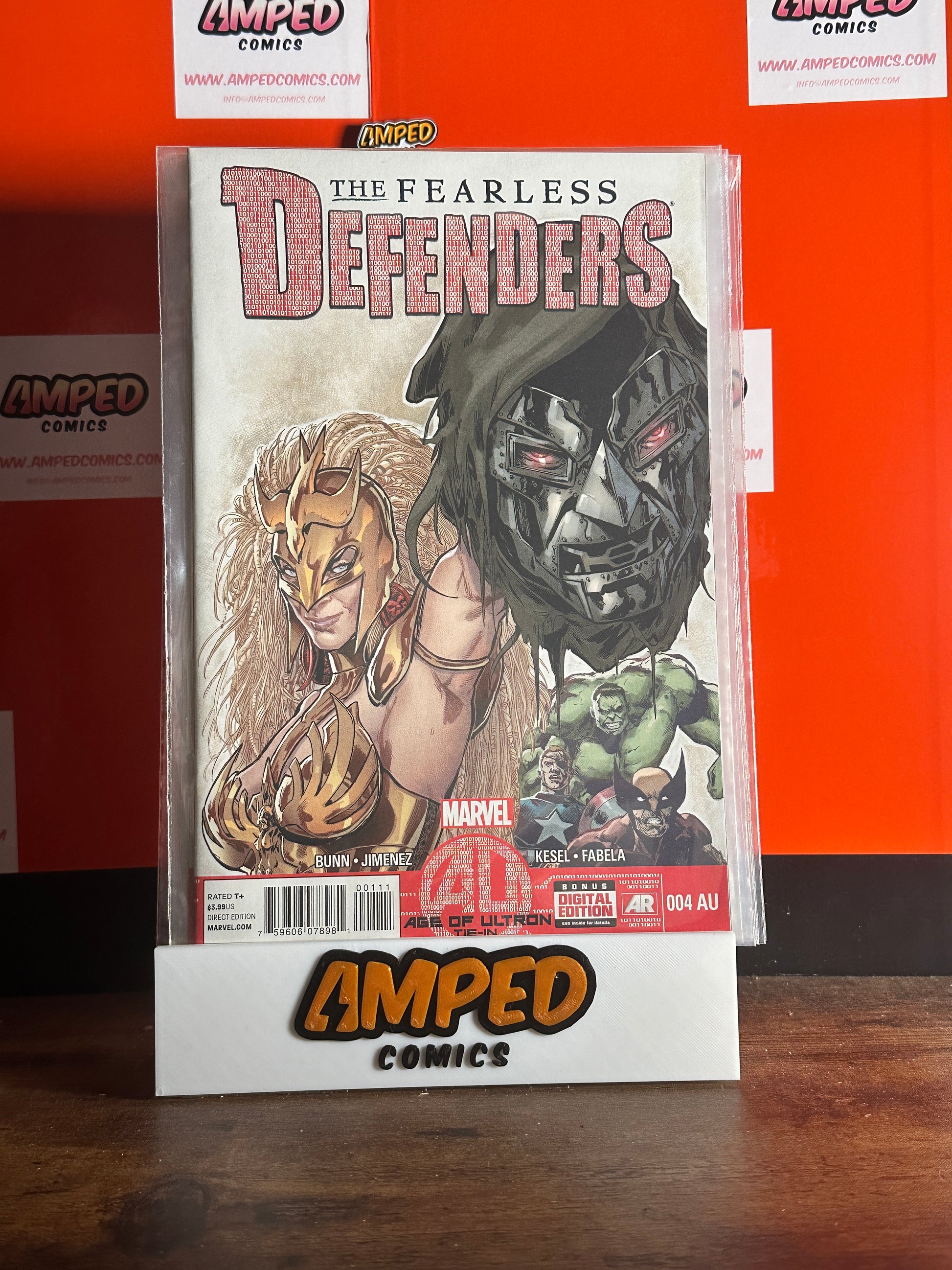The Fearless Defenders #4AU Marvel (Age of Ultron Tie-In)