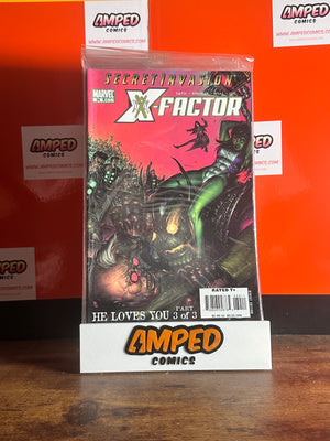 X-Factor #34 Marvel Comics Secret Invasion He Loves You Part 3 of 3