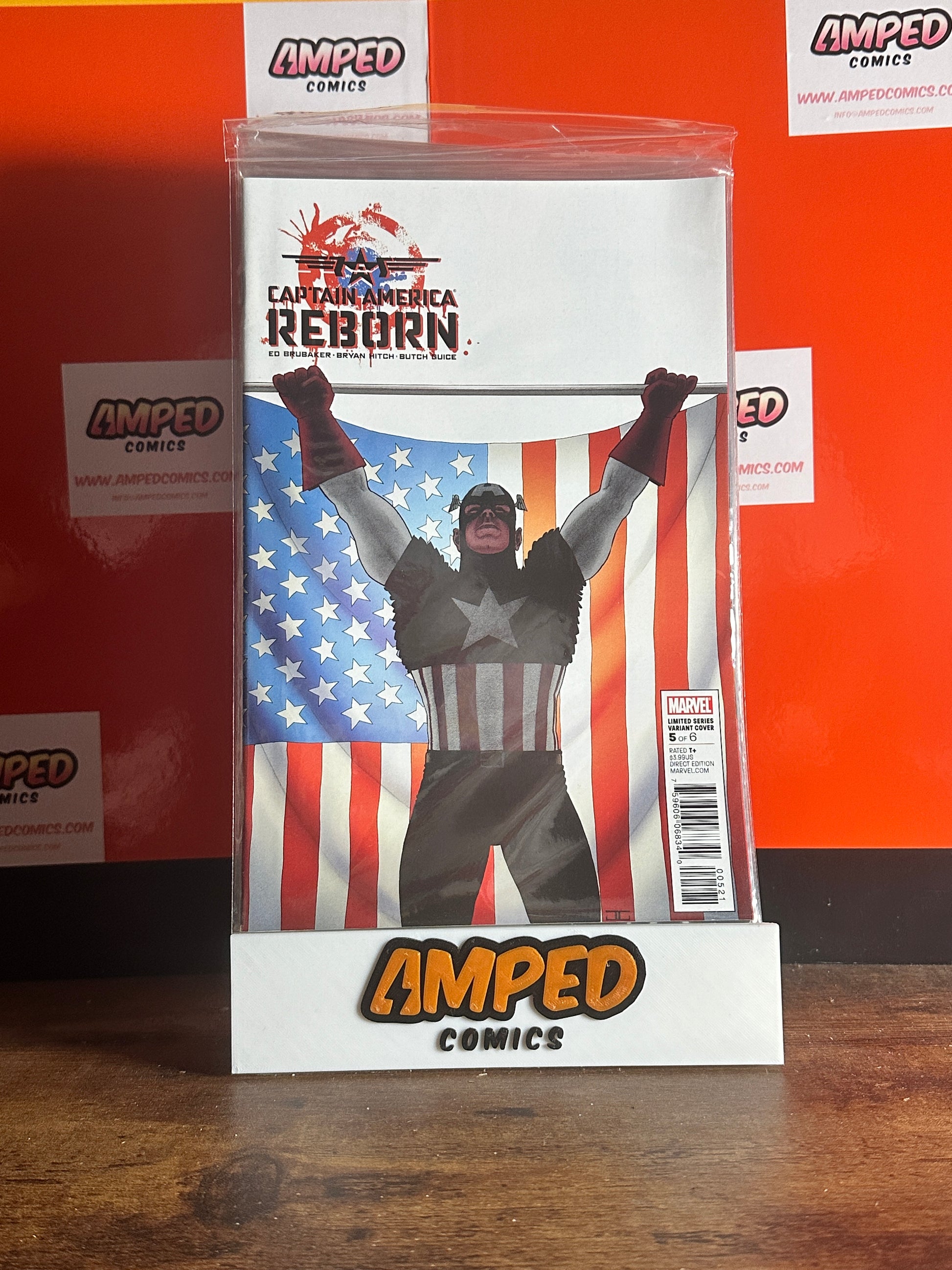 Captain America Reborn #5 Marvel Limited Series Variant Cover
